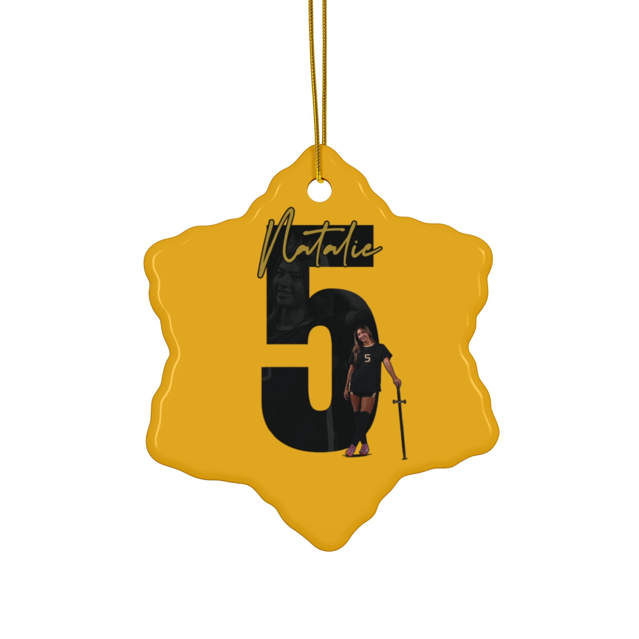 Natalie Leon Ceramic Ornament