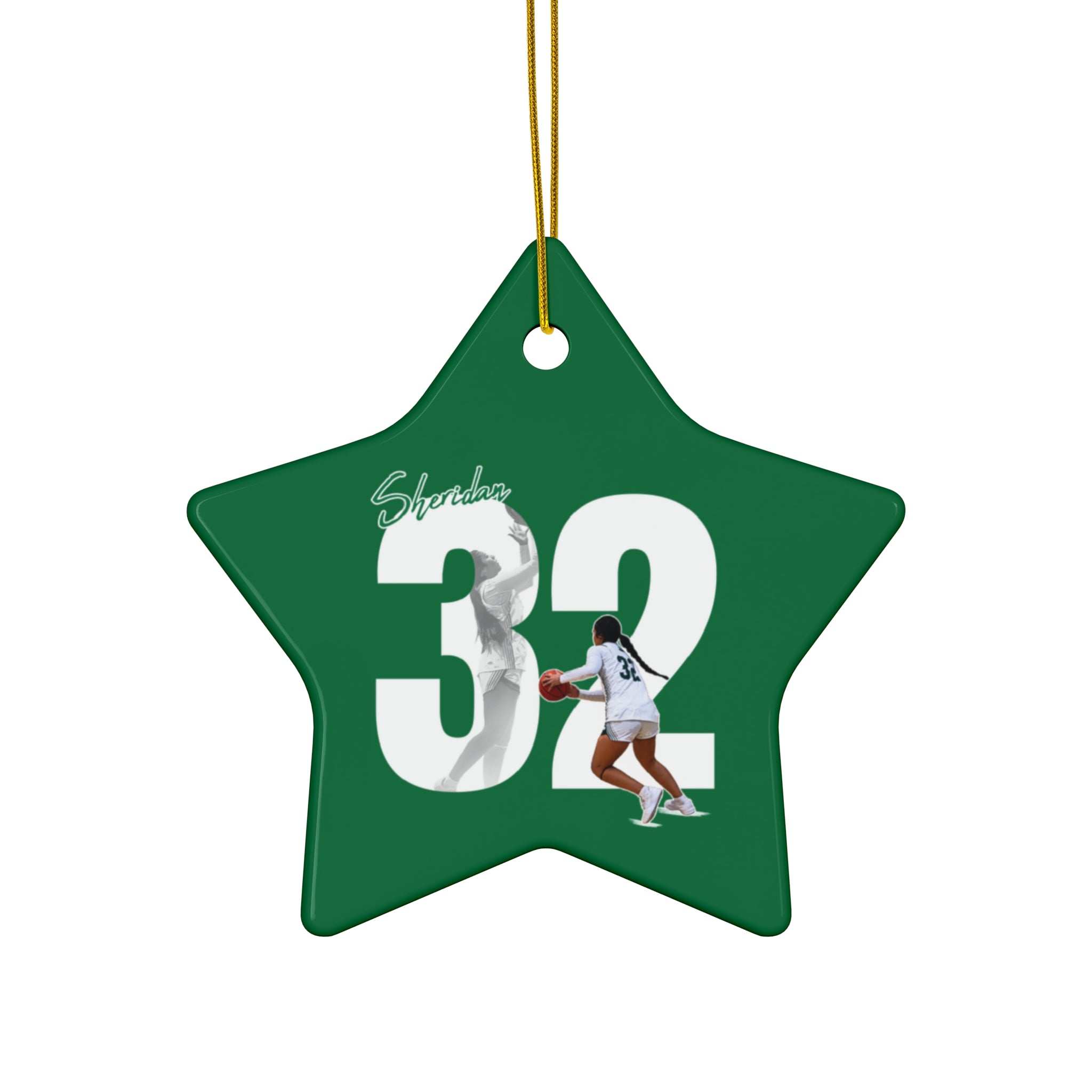 Jordyn Sheridan Ceramic Ornament