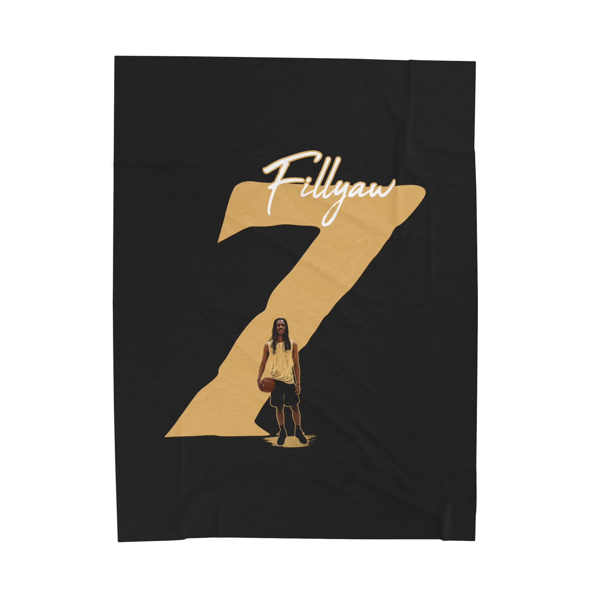 Kendrick Fillyaw Velveteen Plush Blanket