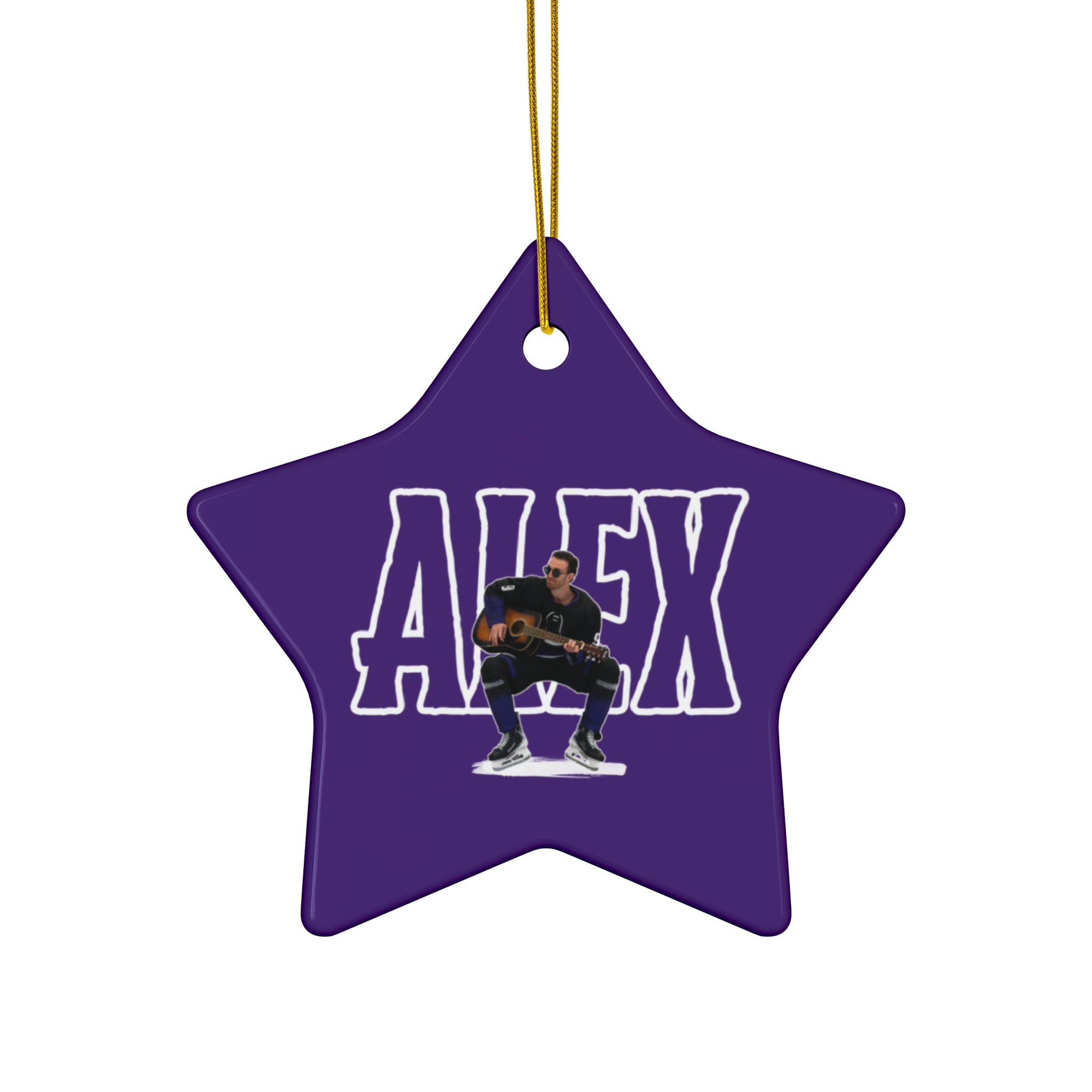 Alex Little Ceramic Ornament
