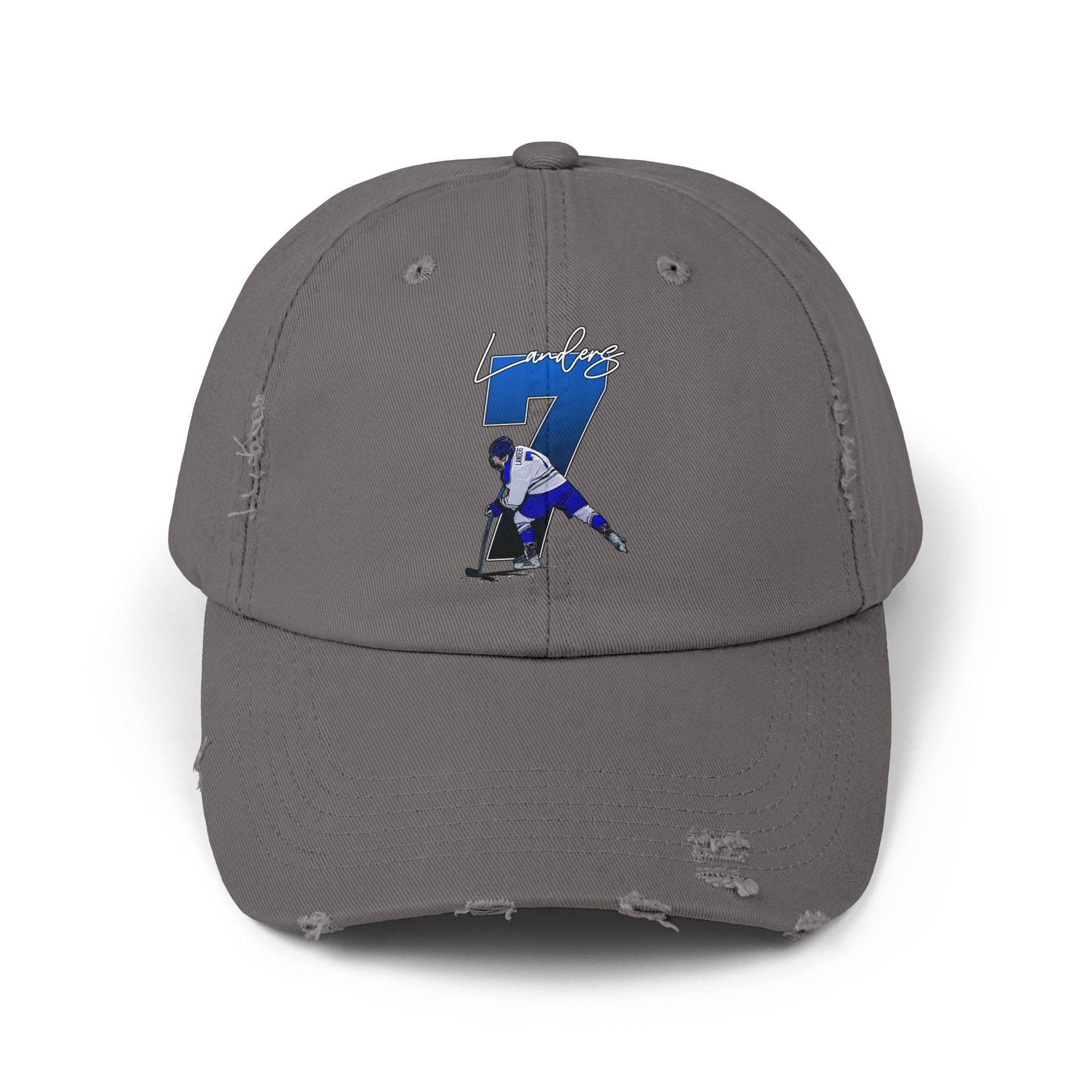 Jeremy Landers Distressed Dad Cap