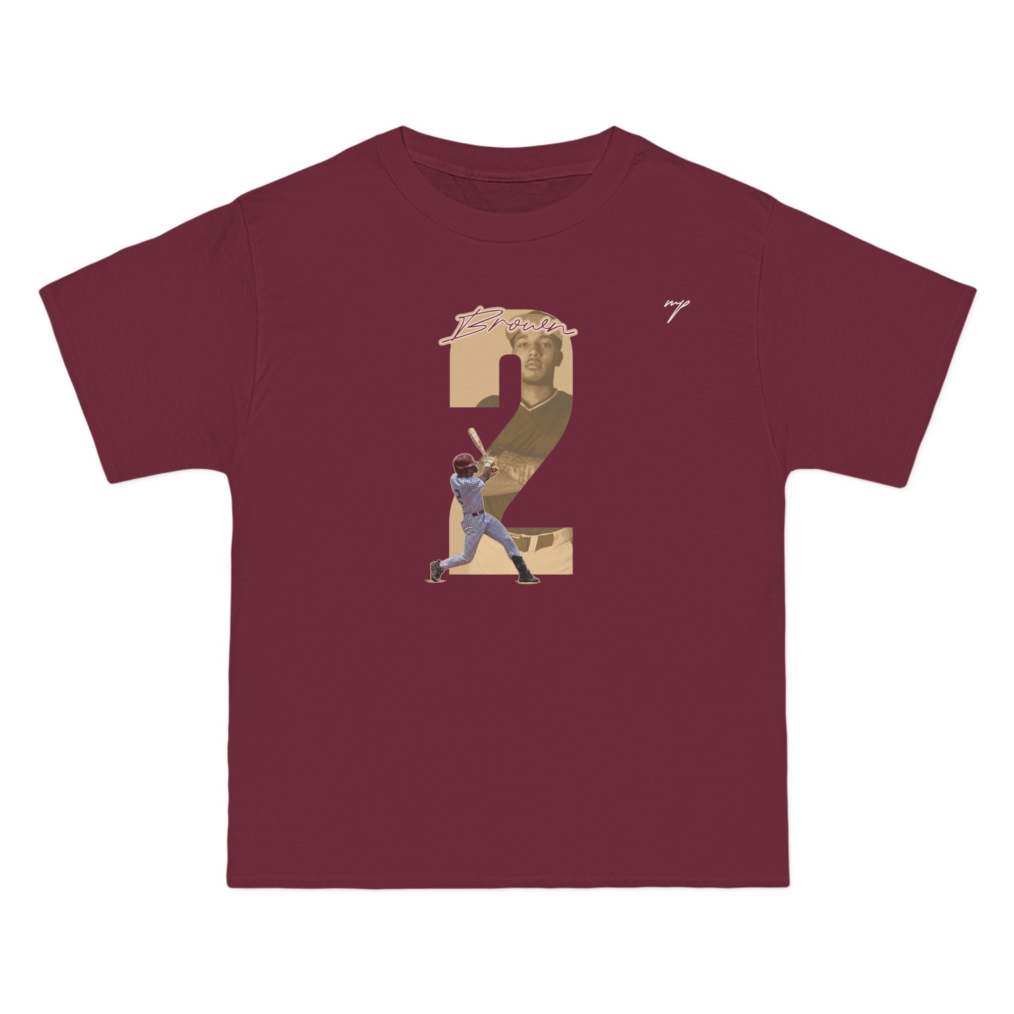 Xay Brown Vintage Tee