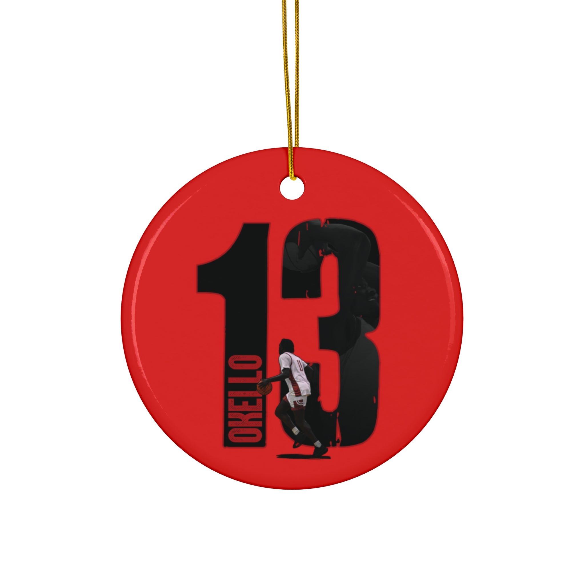 Michael Okello Ceramic Ornament