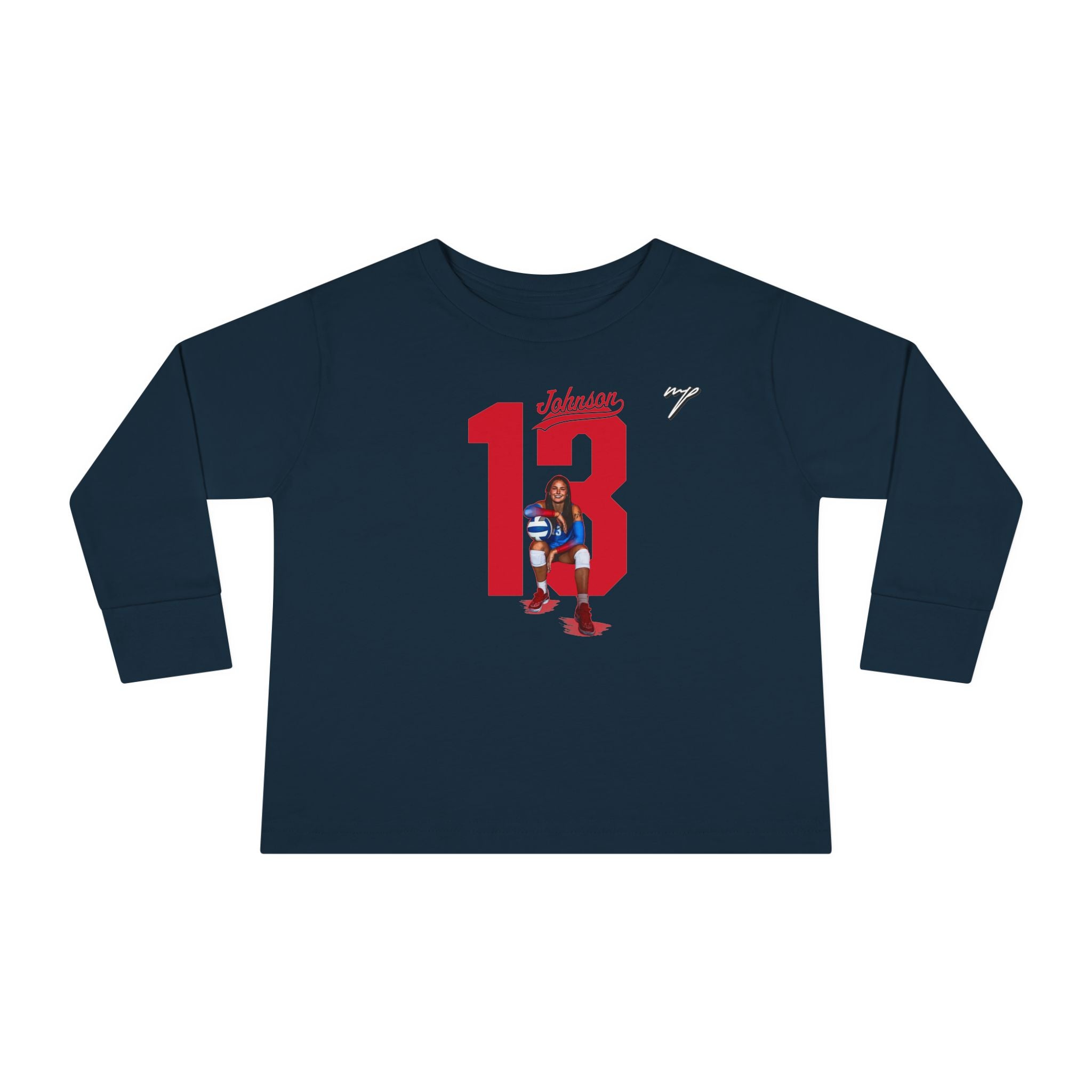 Melia Johnson Toddler Long Sleeve Tee