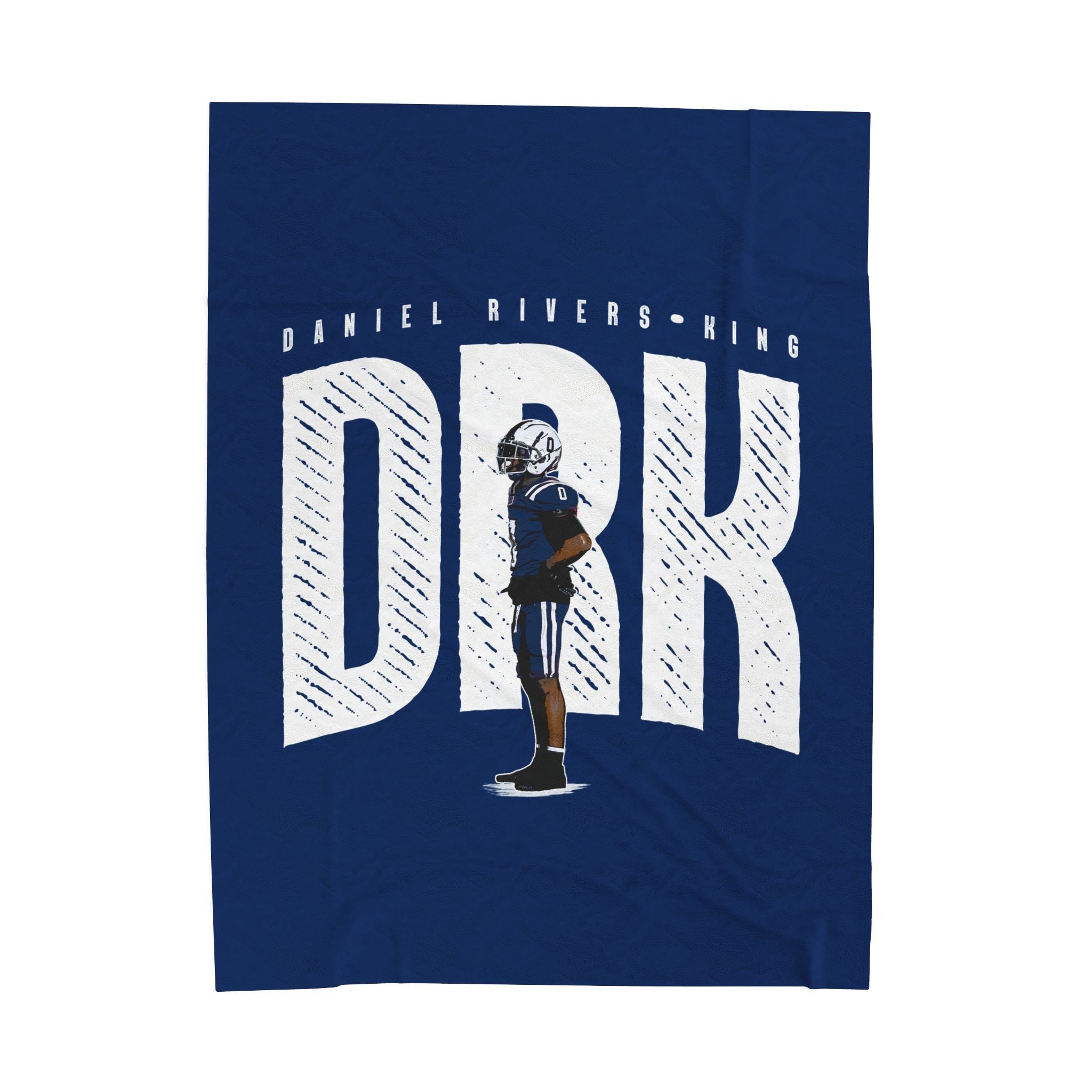 Daniel Rivers-King Velveteen Plush Blanket