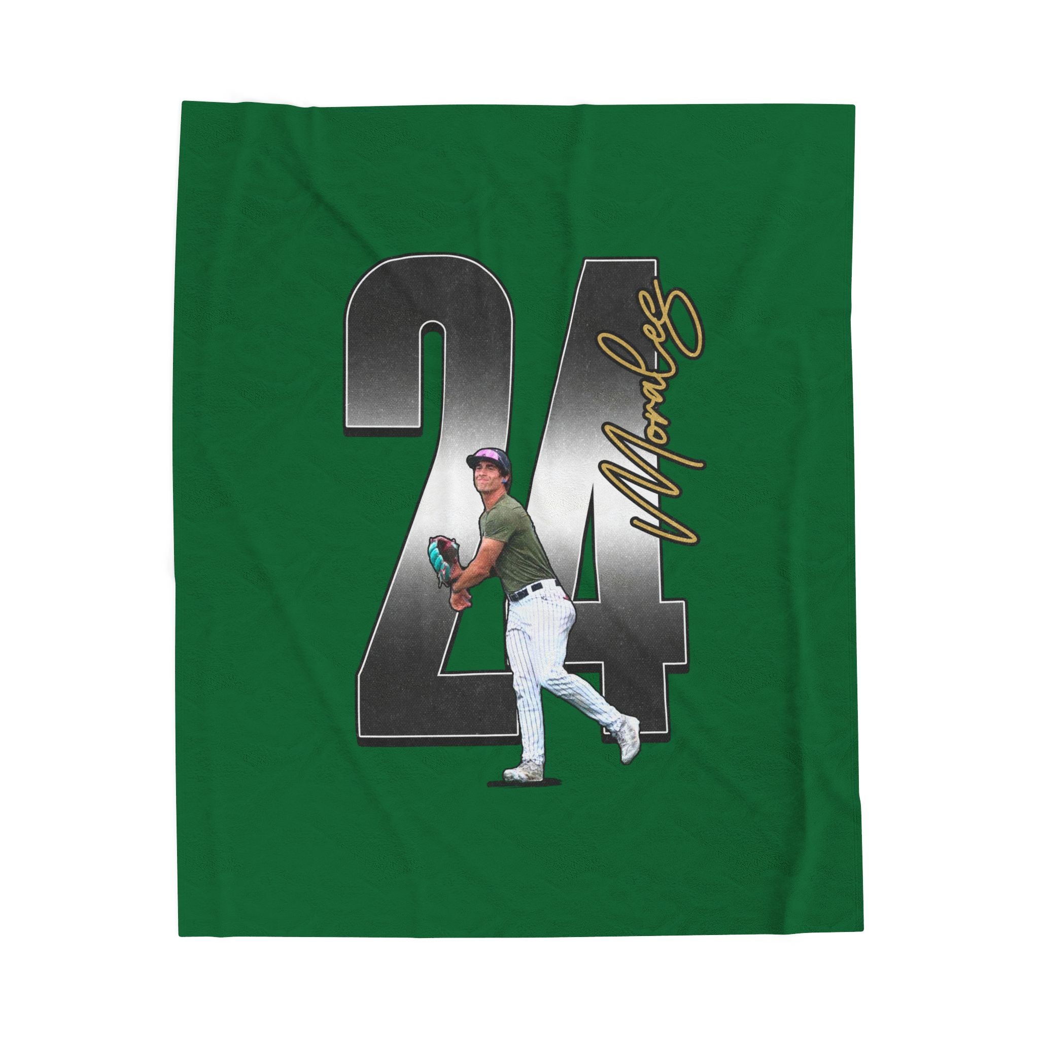 Mateo Morales Velveteen Plush Blanket