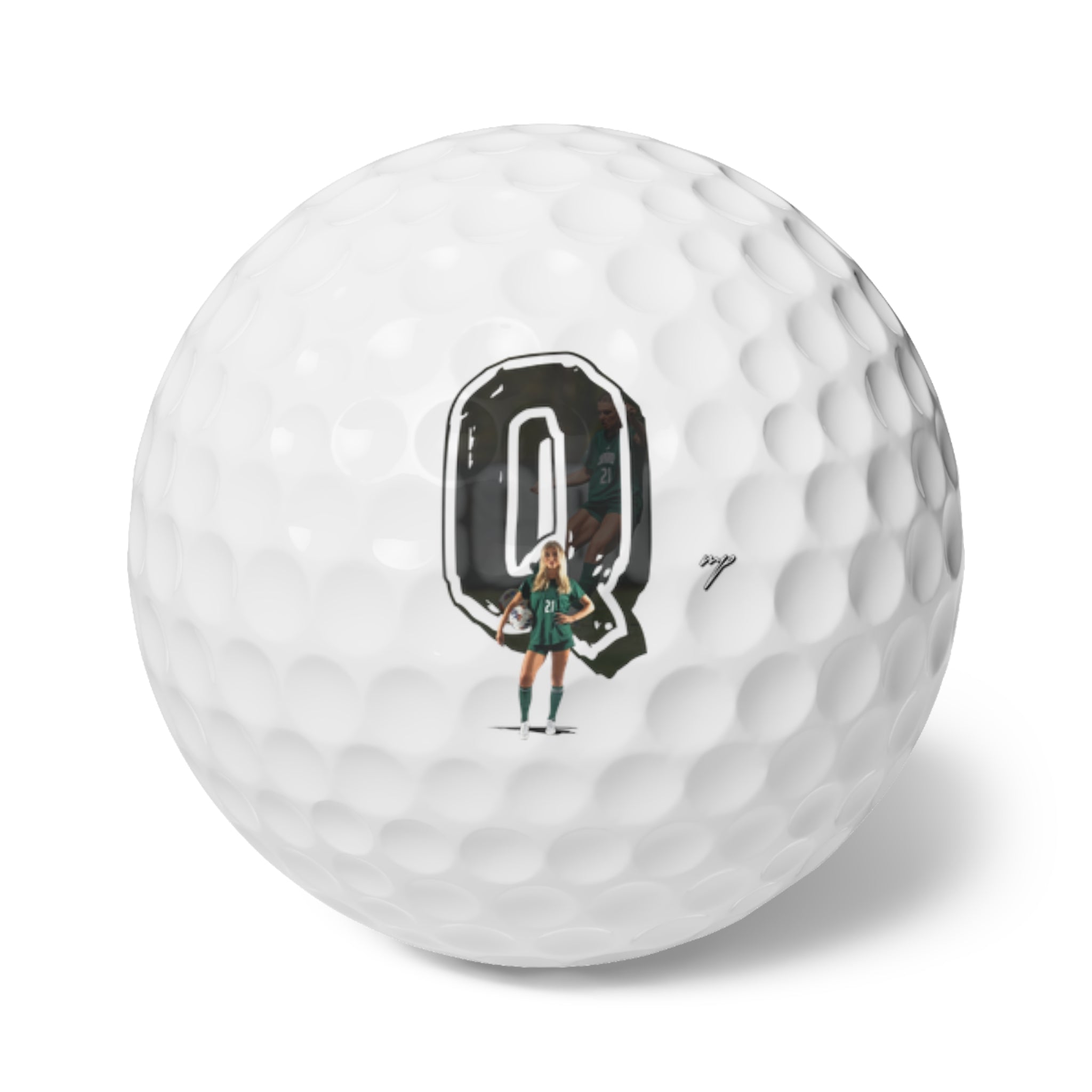 Quintin Tostevin Golf Balls, 6pc
