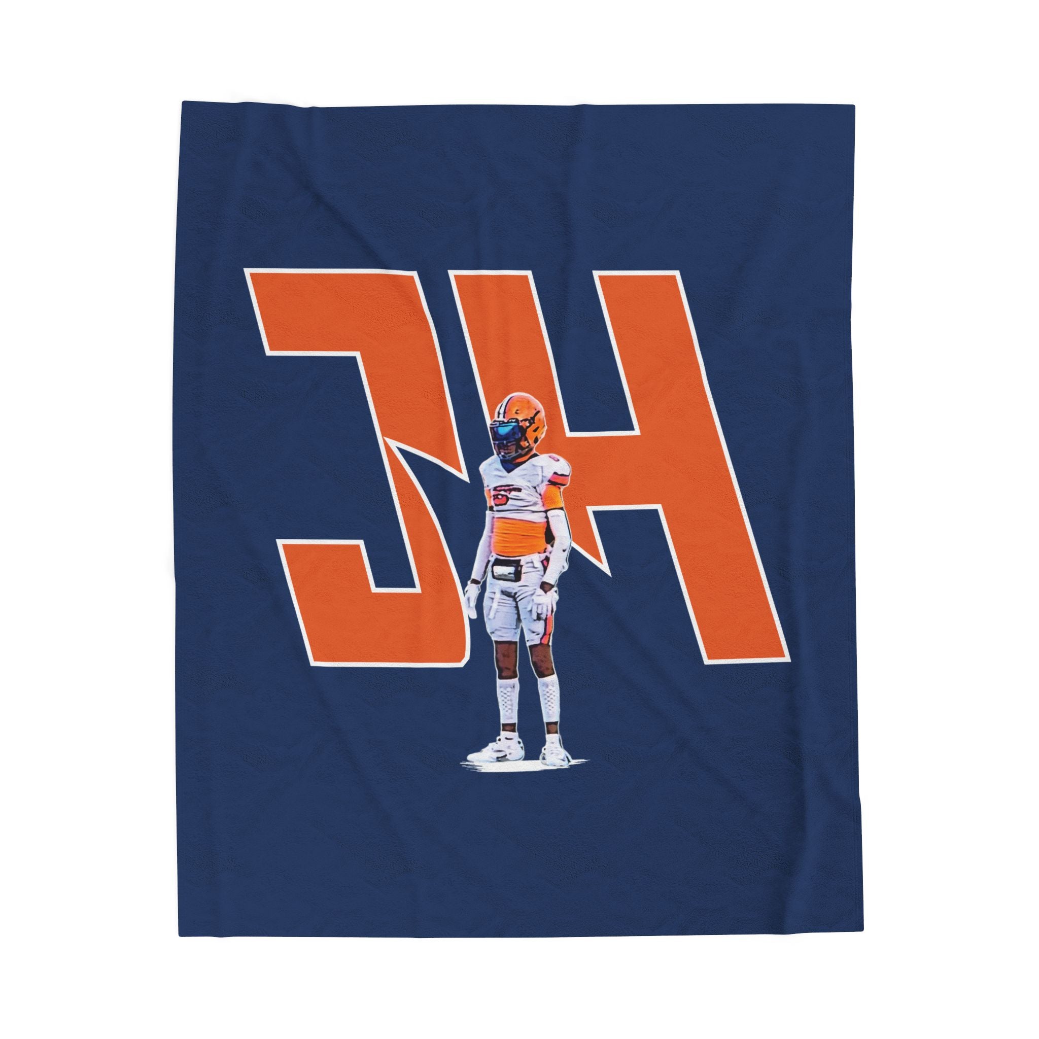 Jordyn Hughes Velveteen Plush Blanket