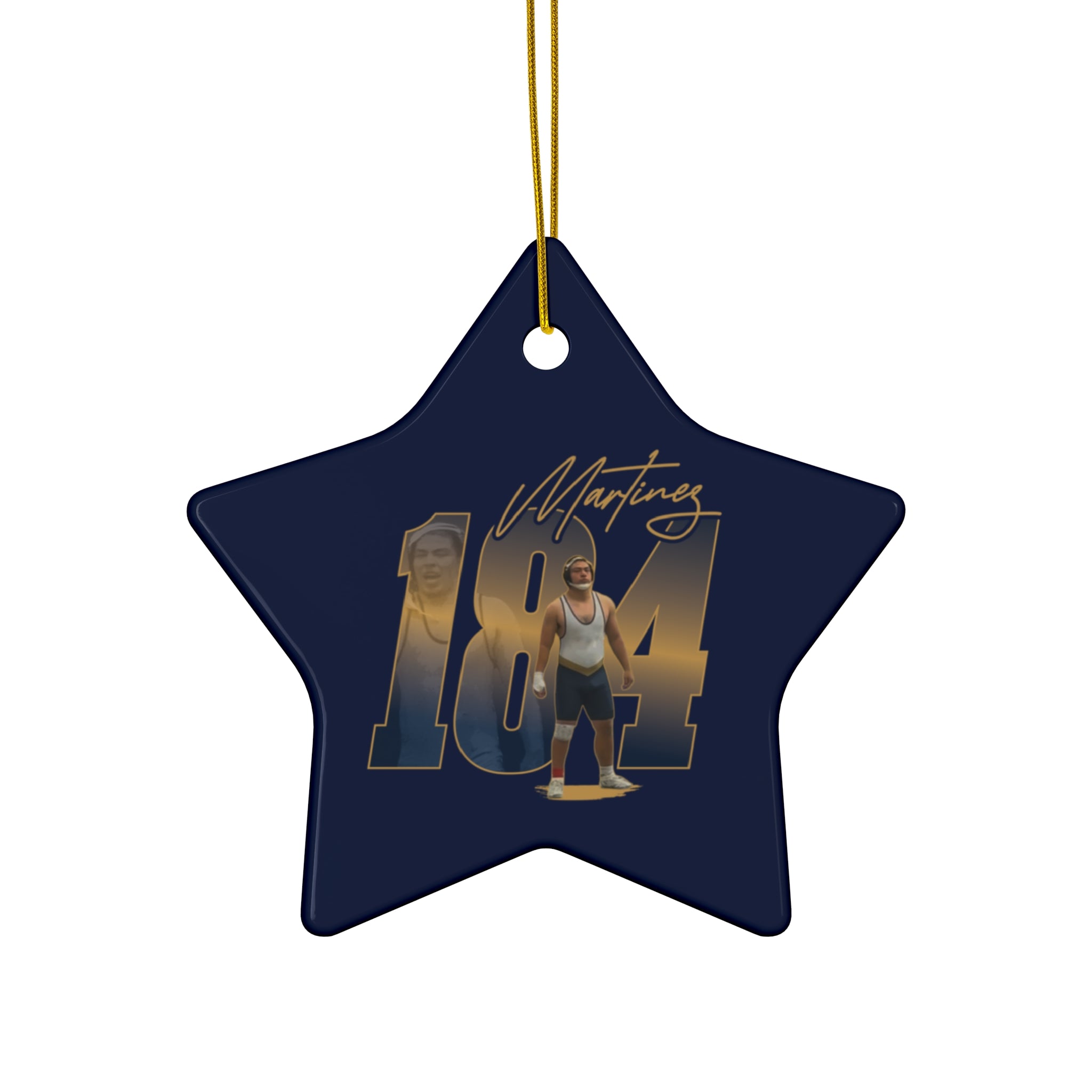 Juan Pablo Martinez Ceramic Ornament
