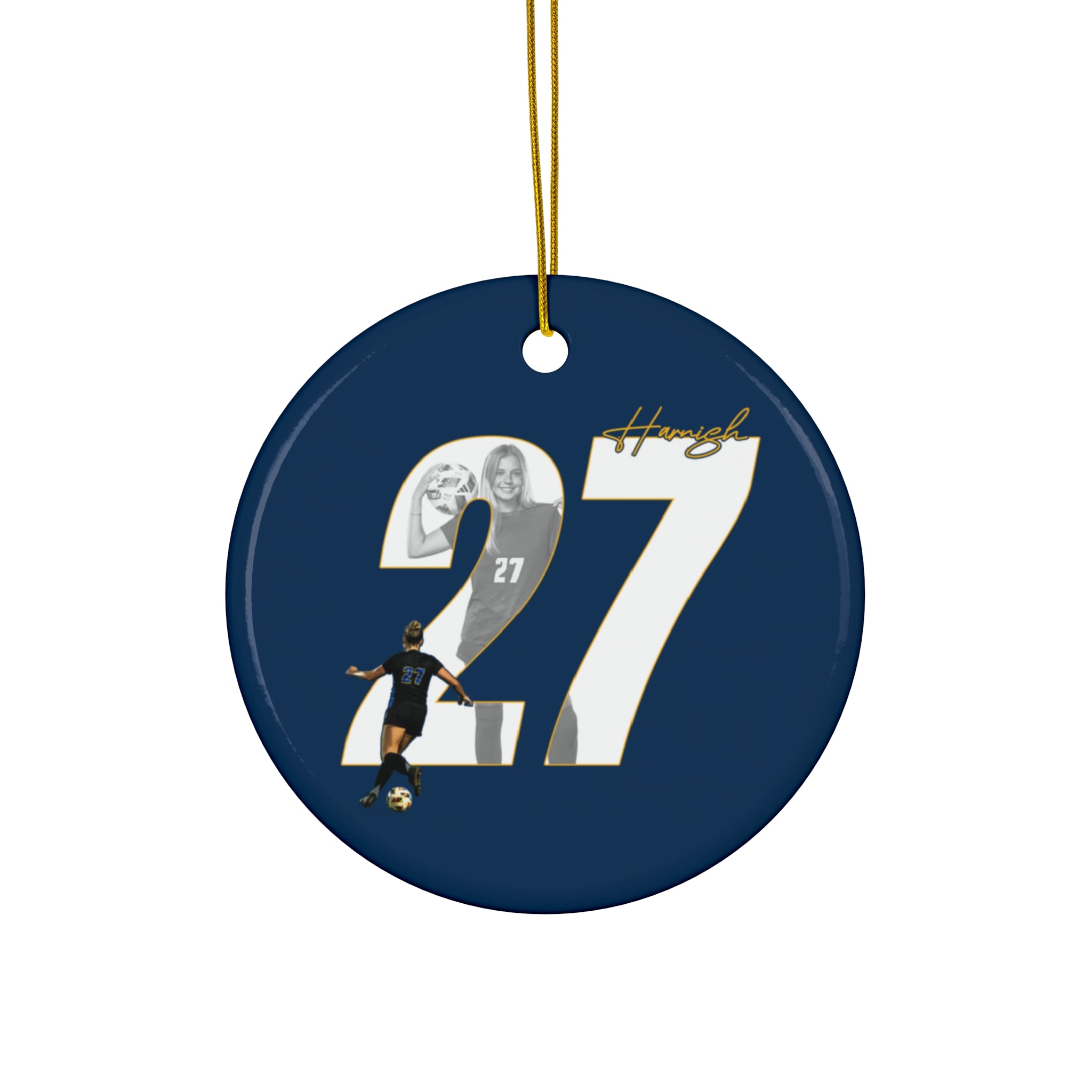 Lacey Harnish Ceramic Ornament
