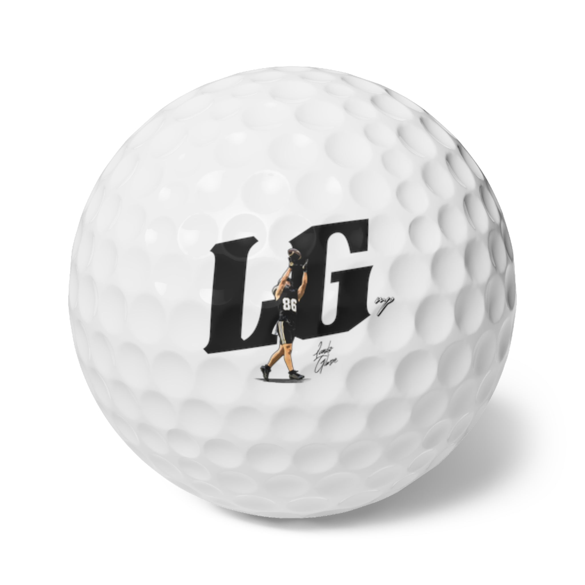 Lando Gilmore Golf Balls, 6pc