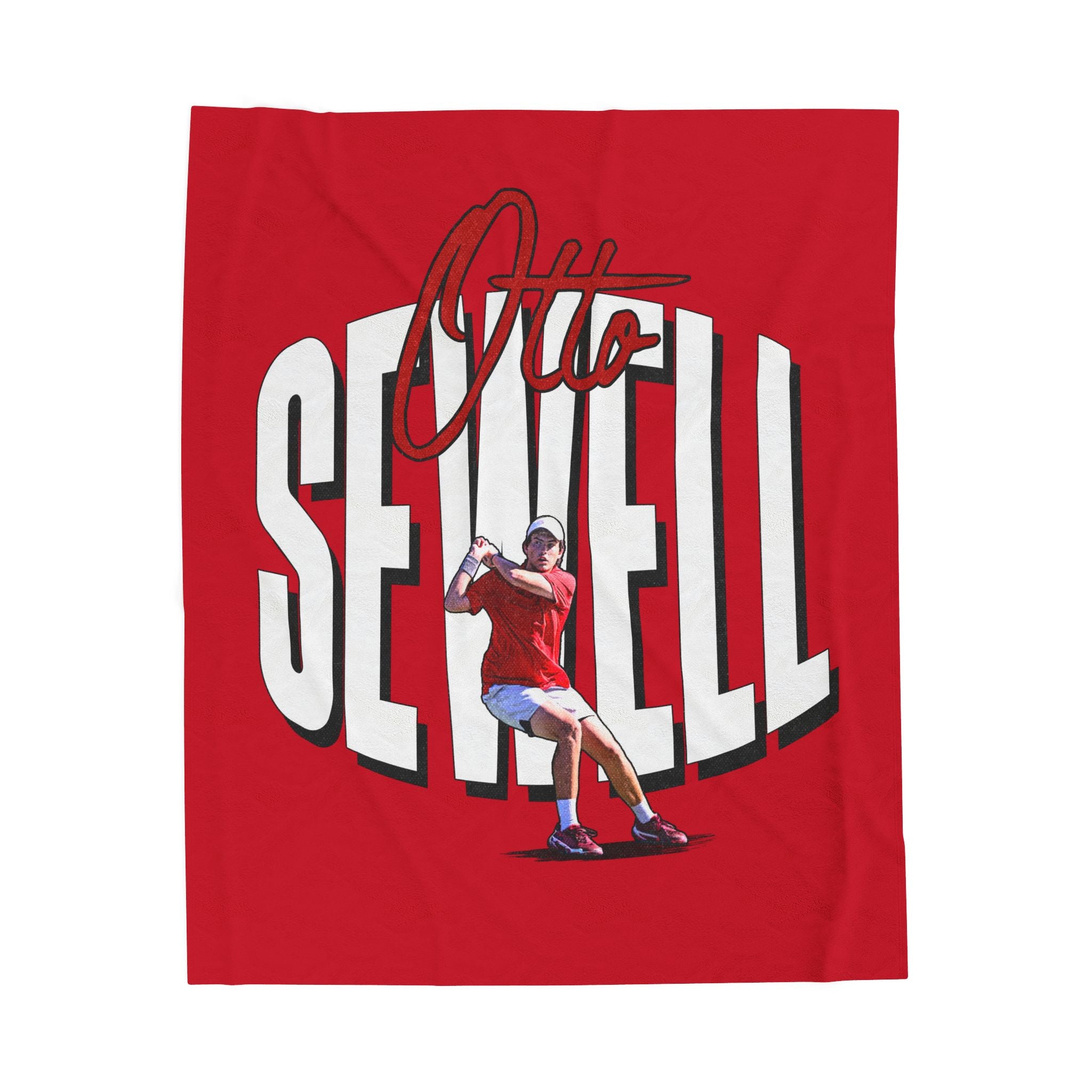 Otto Sewell Velveteen Plush Blanket
