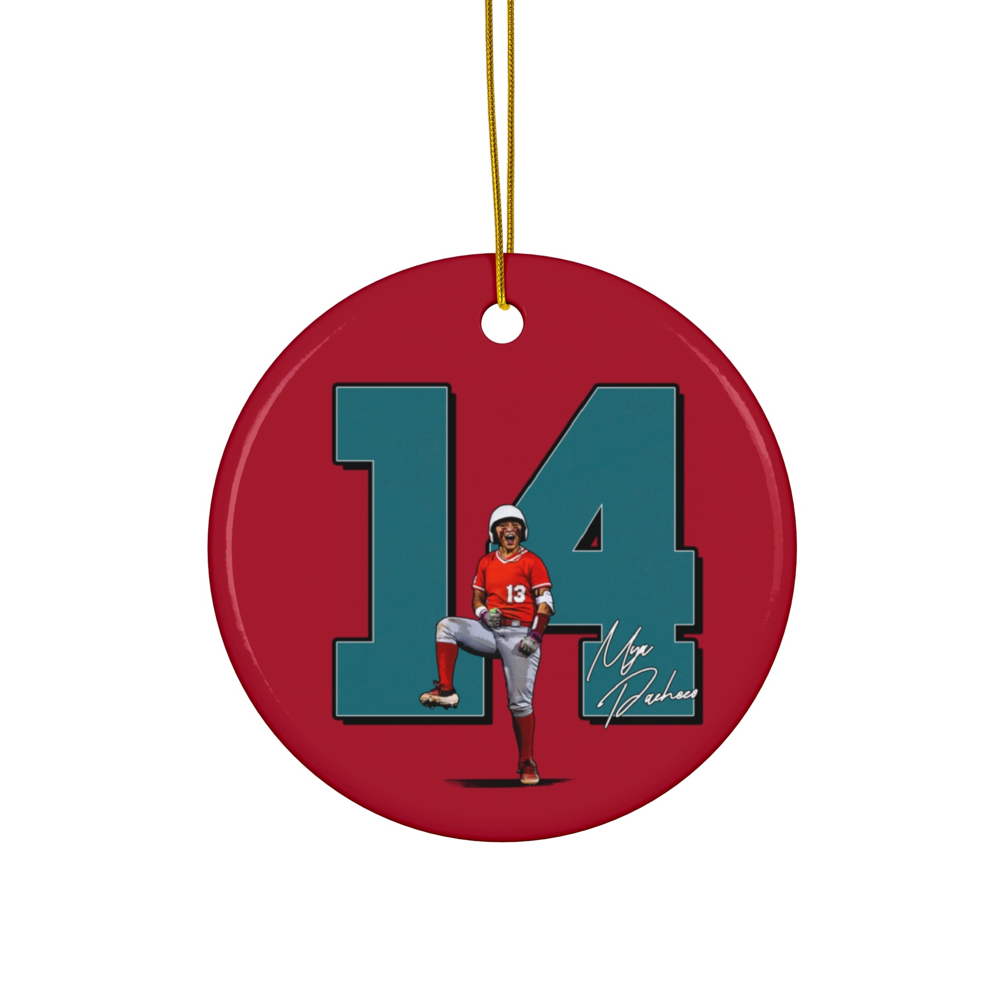 Mya Pacheco Ceramic Ornament