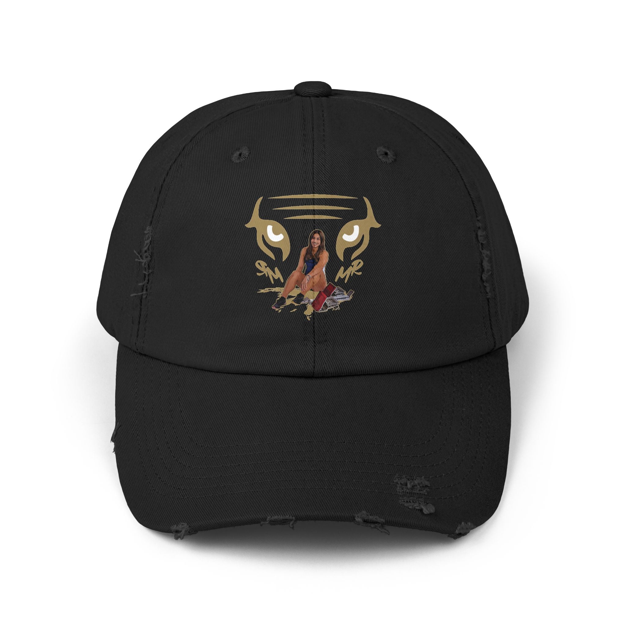 Montse Rodriguez Distressed Dad Cap
