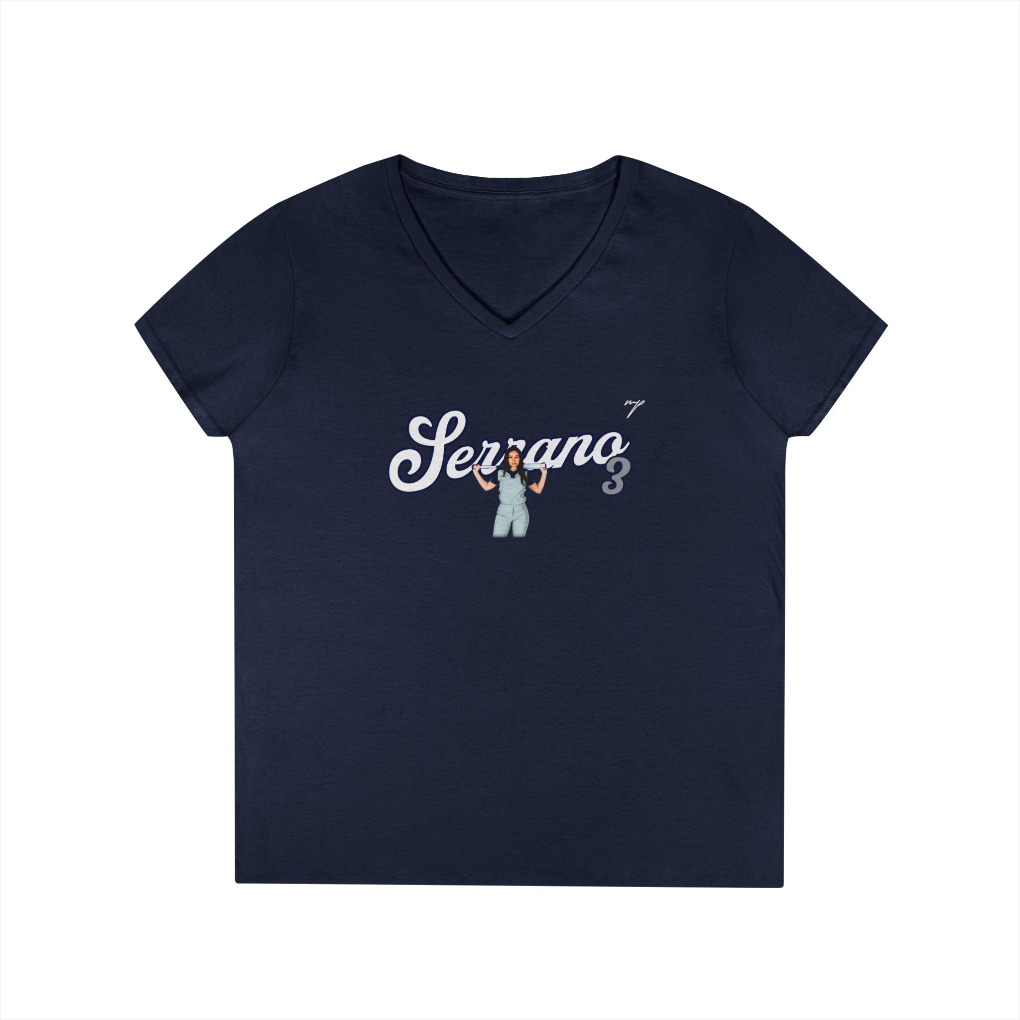 Gianna Serrano V-Neck Tee