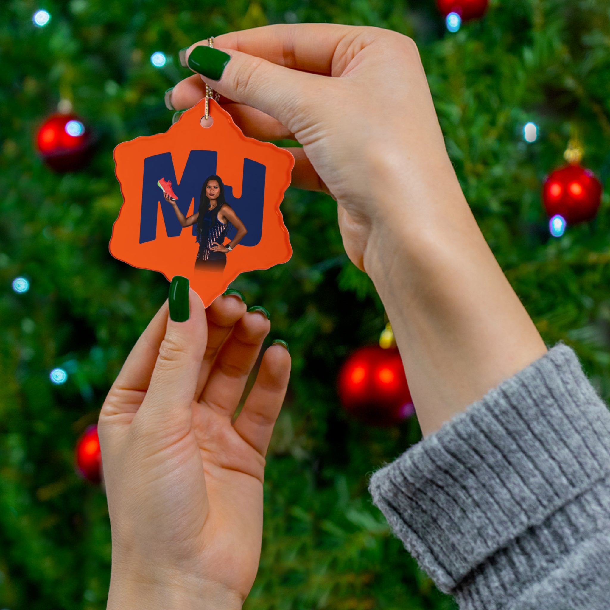 Maria Ringhand Ceramic Ornament