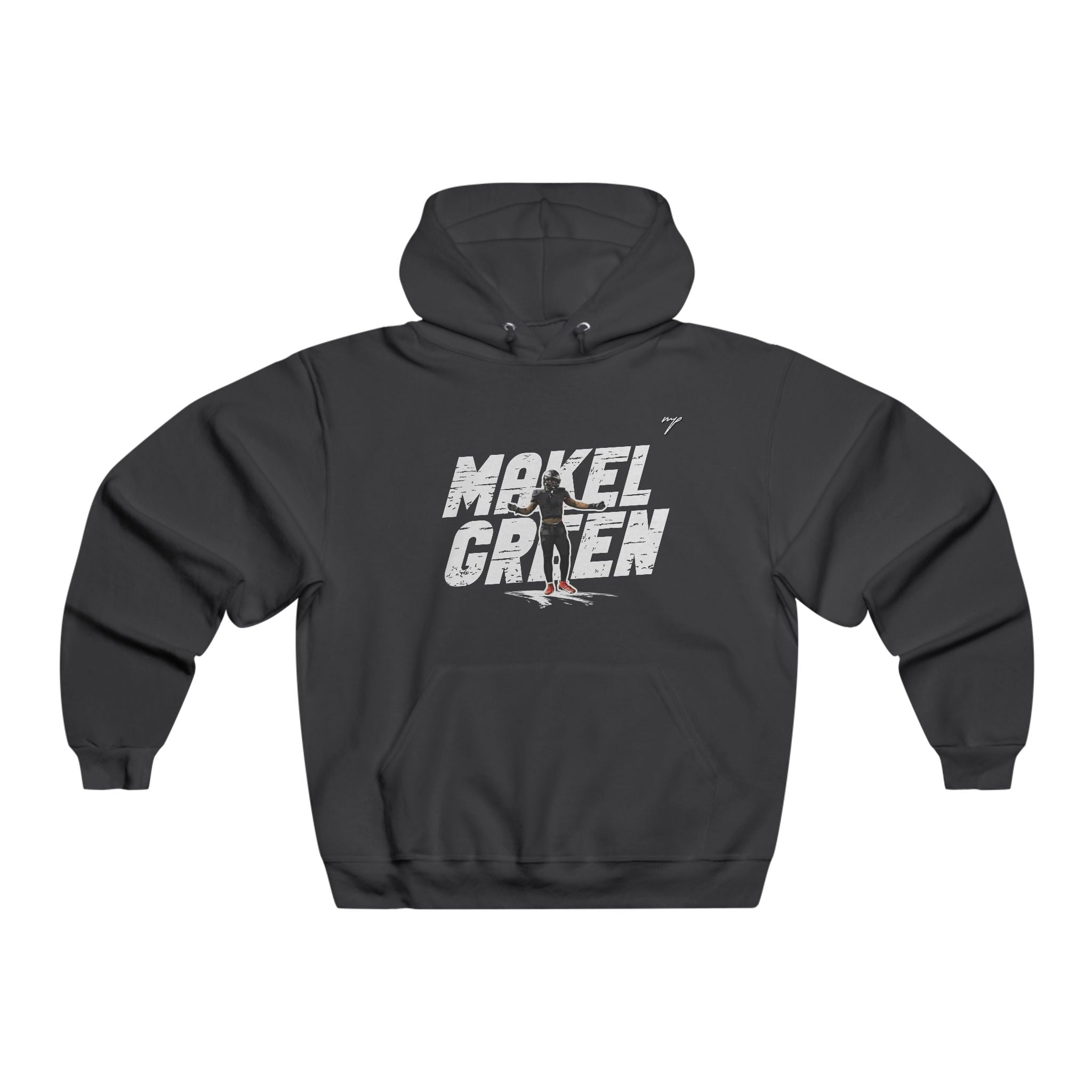 Makel Green Vintage Hoodie