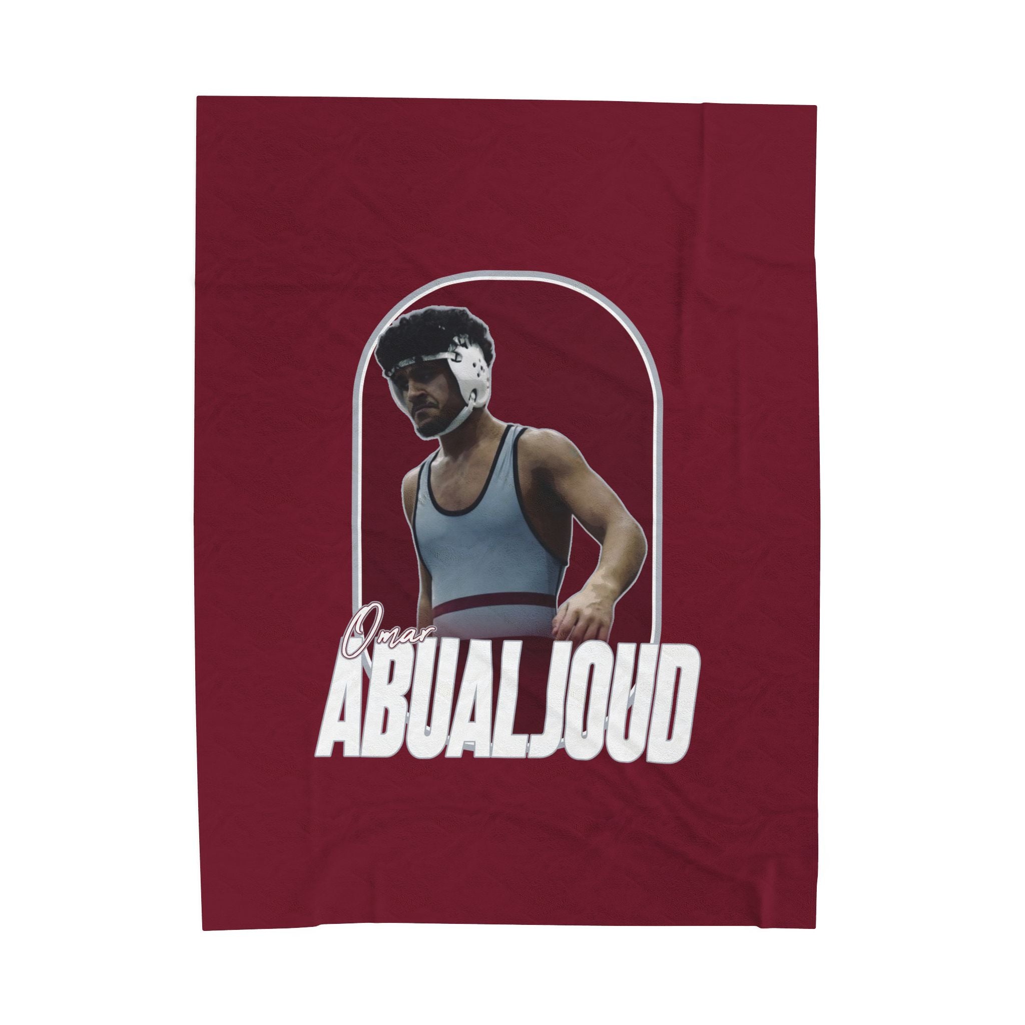 Omar Abualjoud Velveteen Plush Blanket