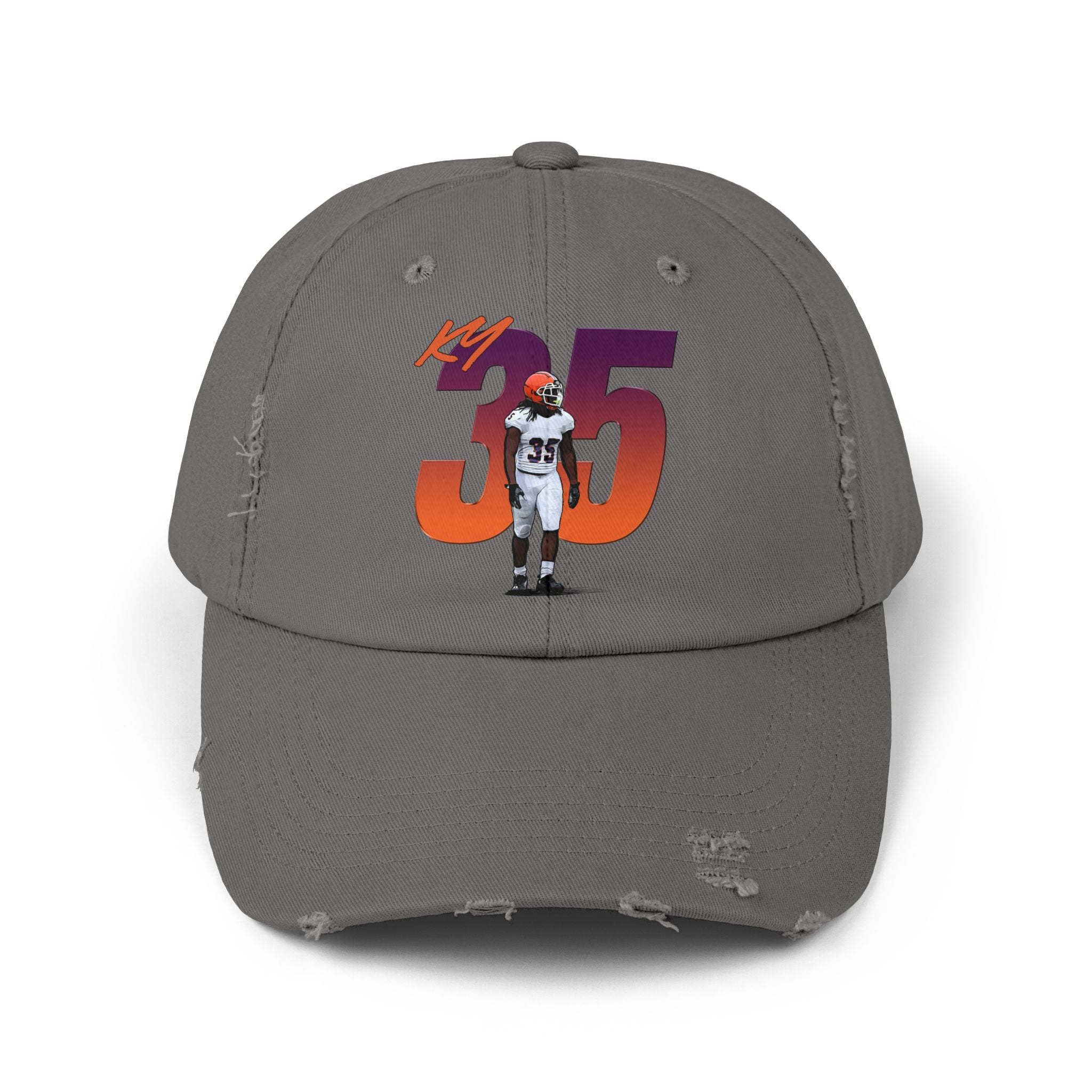 Kylan Wallace Distressed Dad Cap