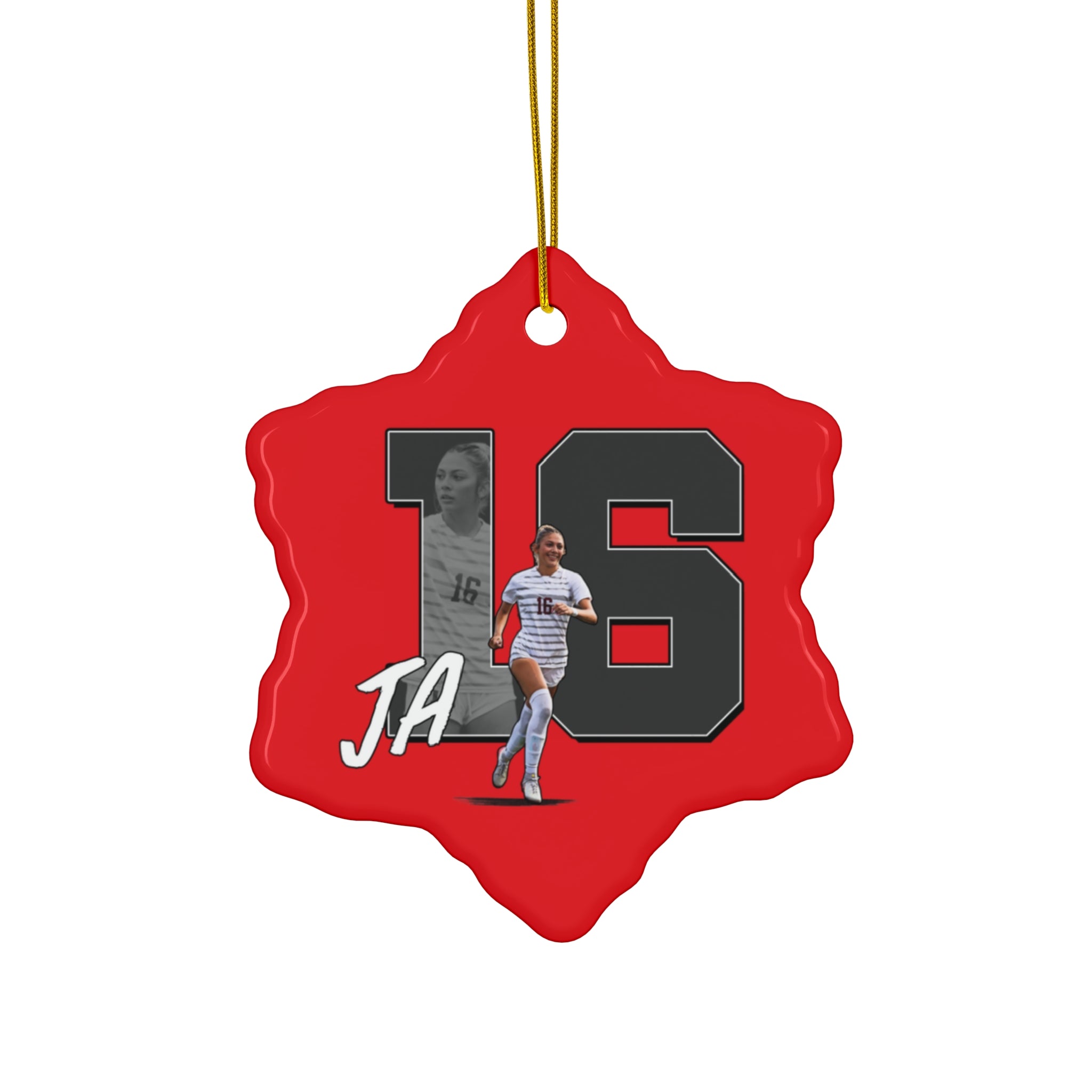 Julia Alvarez Ceramic Ornament