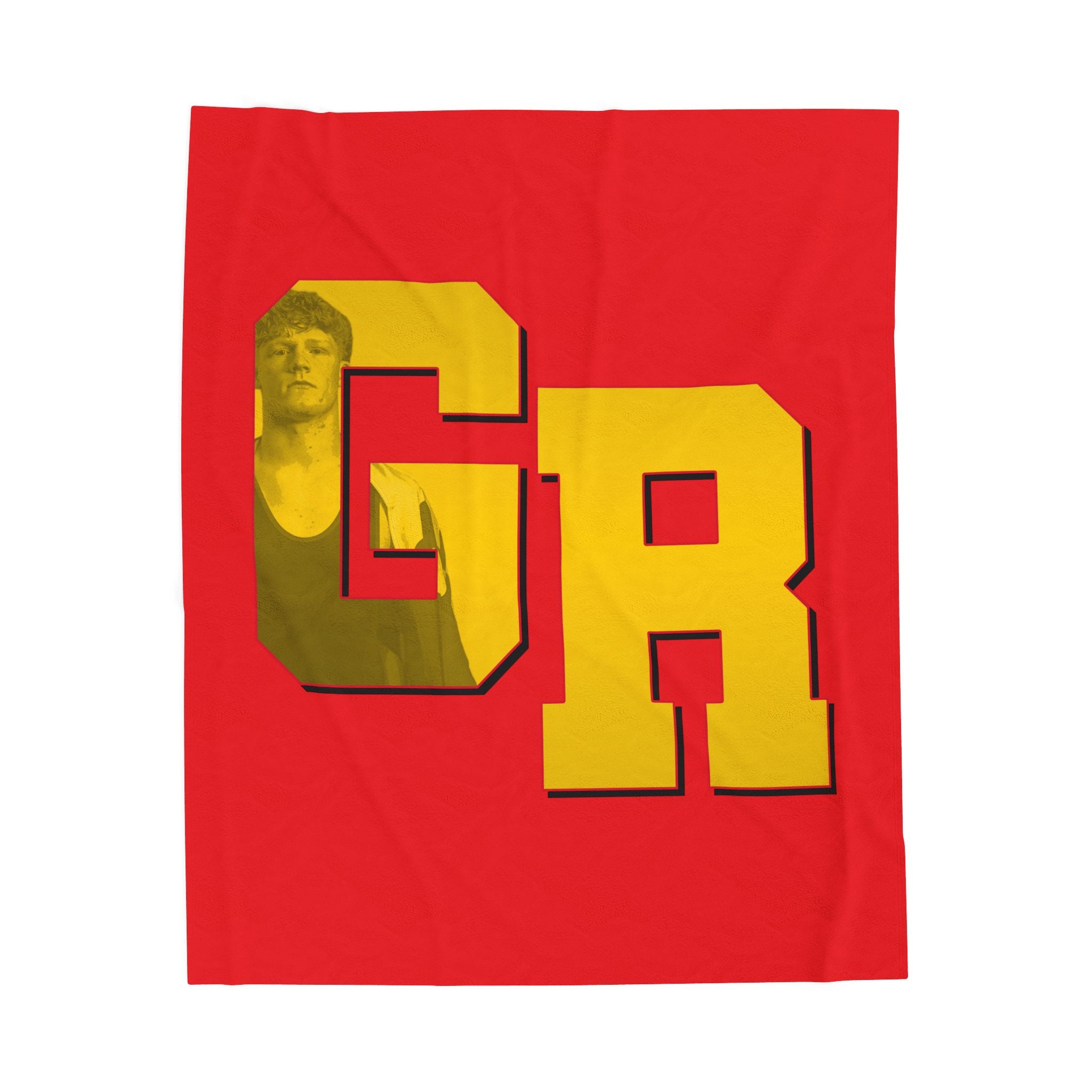 Garrett Reece Velveteen Plush Blanket
