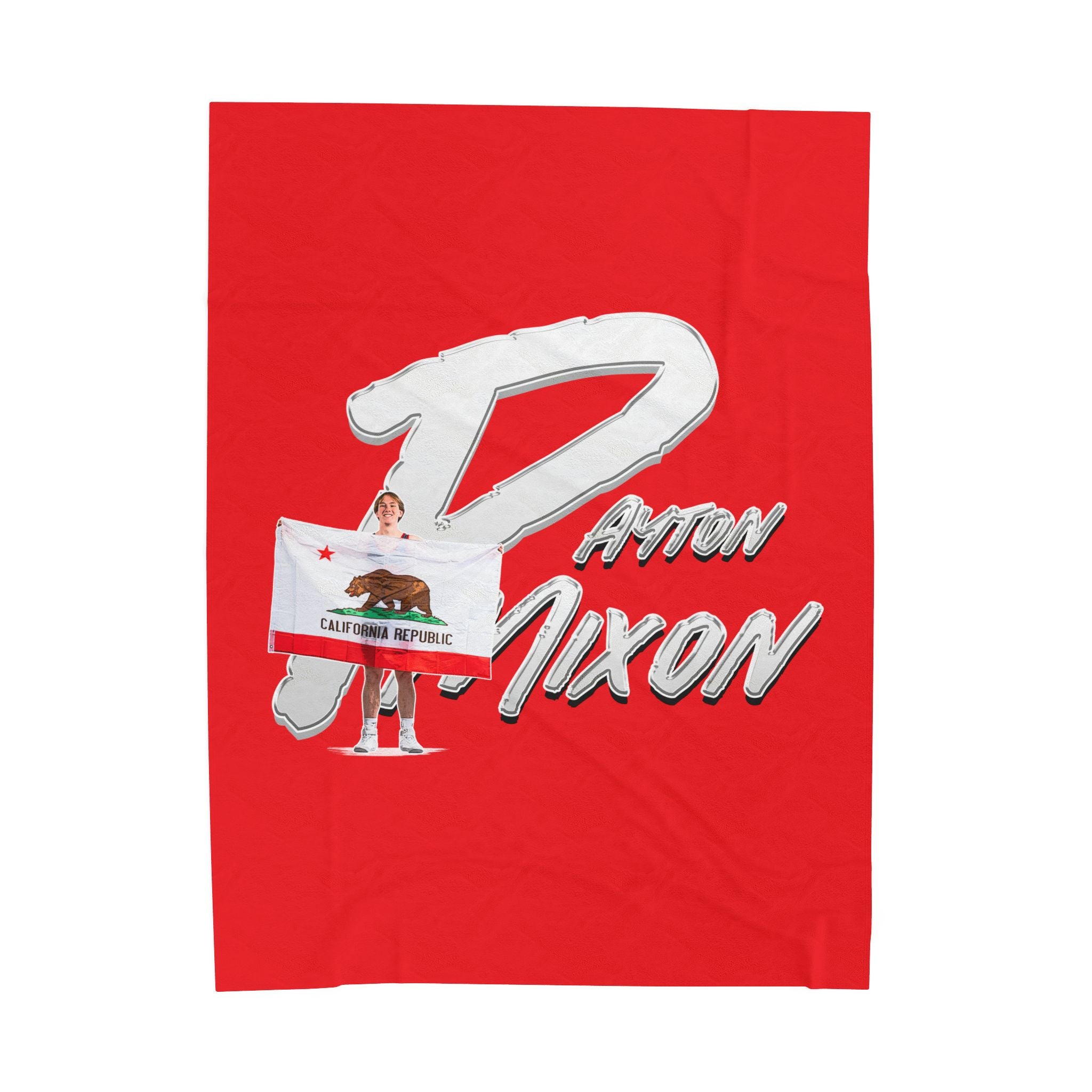 Payton Mixon Velveteen Plush Blanket