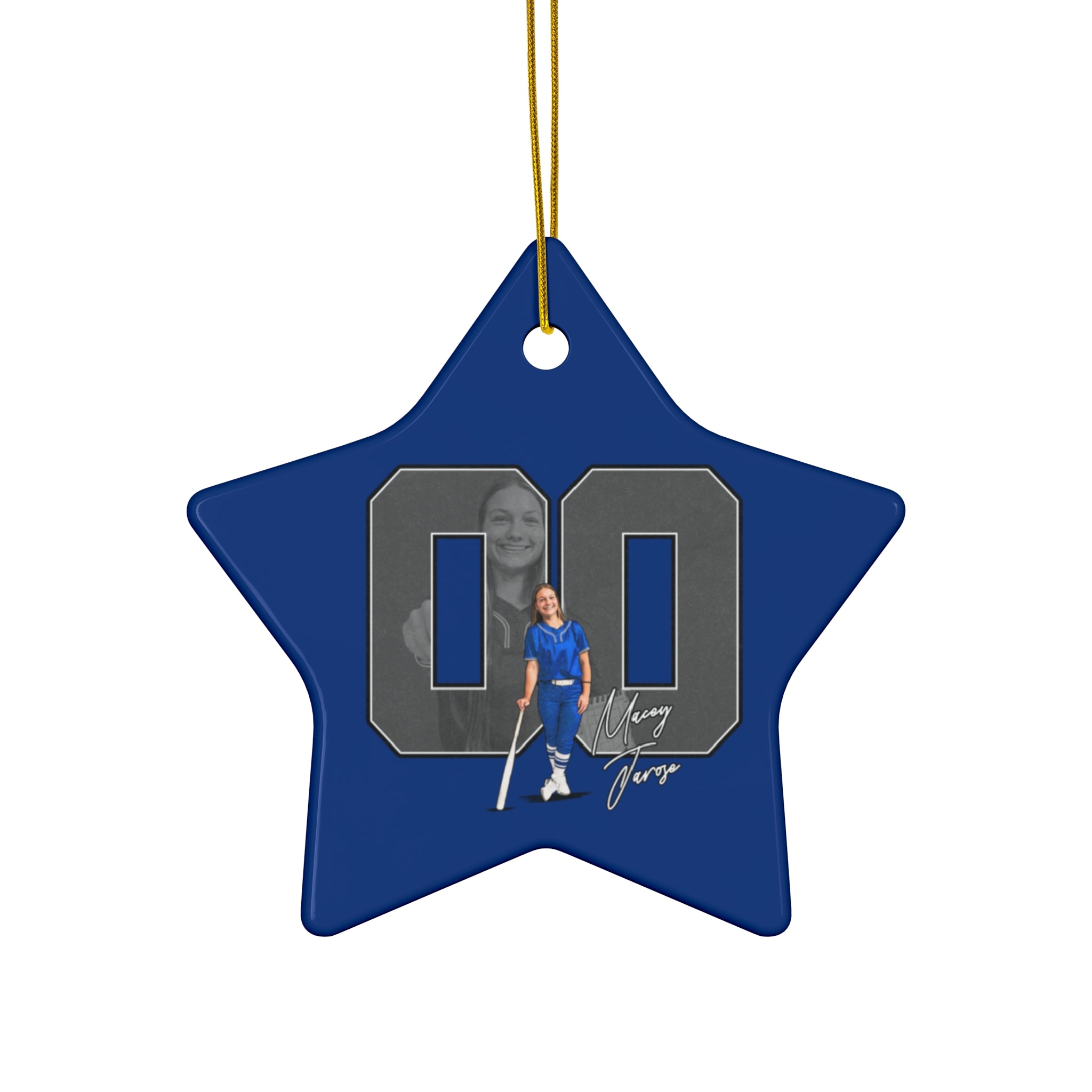 Macey Jarose Ceramic Ornament