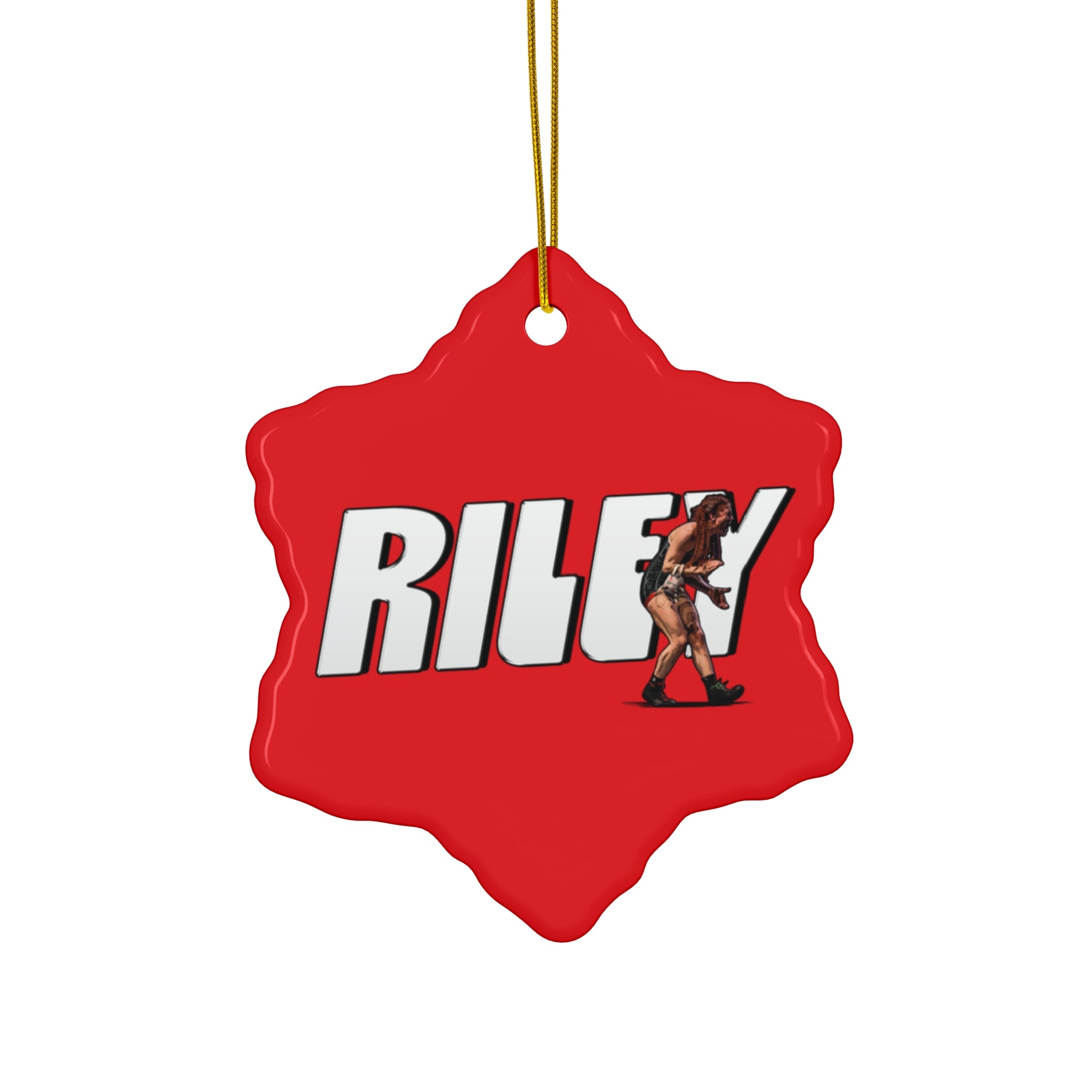 Riley Rayome Ceramic Ornament