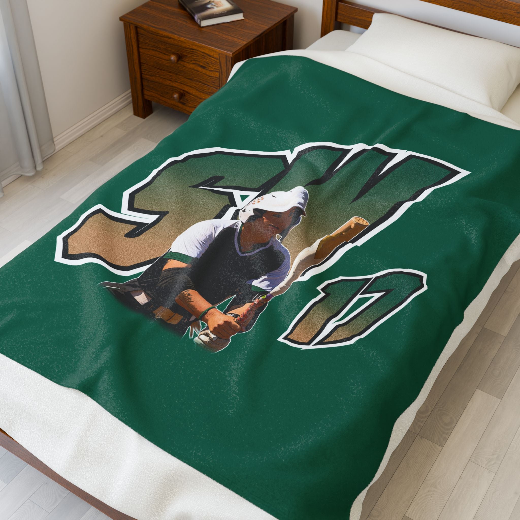 Shelby Westler Velveteen Plush Blanket