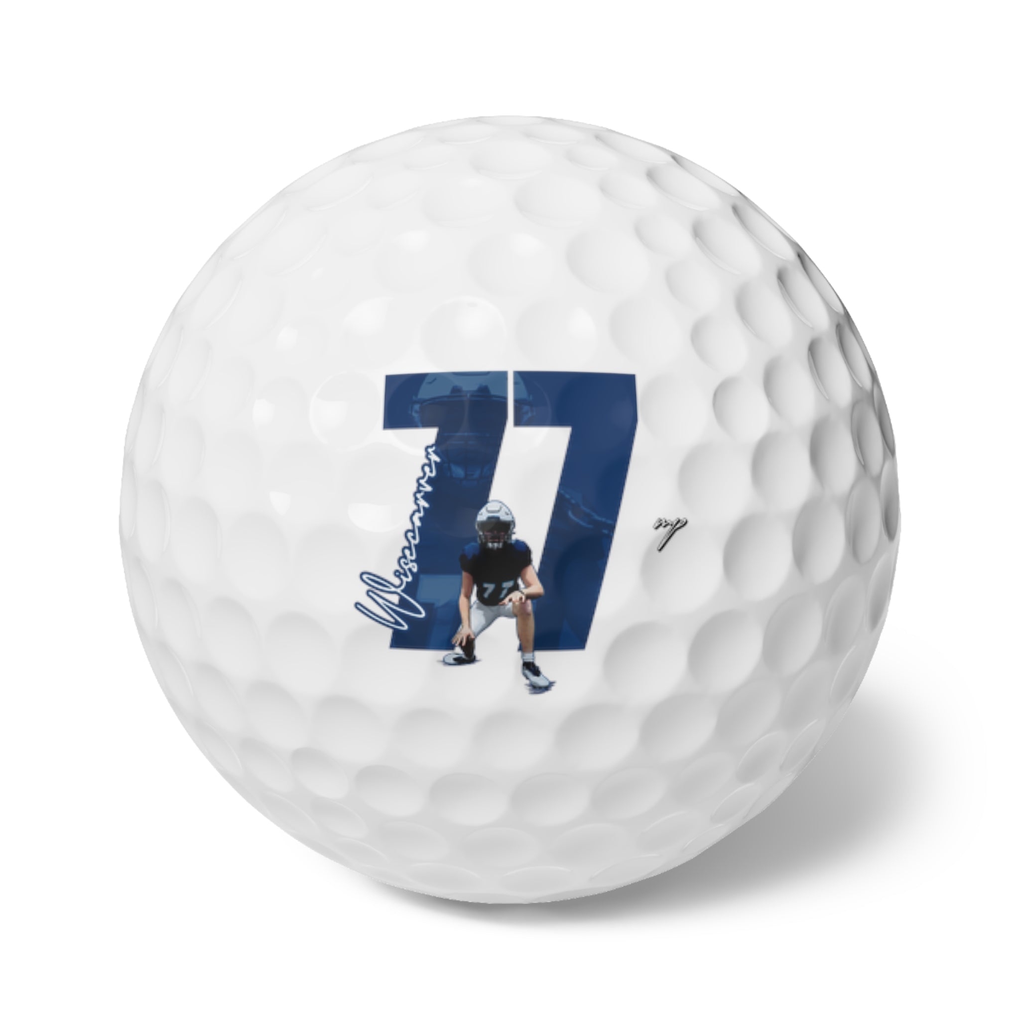 Chase Wisecarver Golf Balls, 6pc
