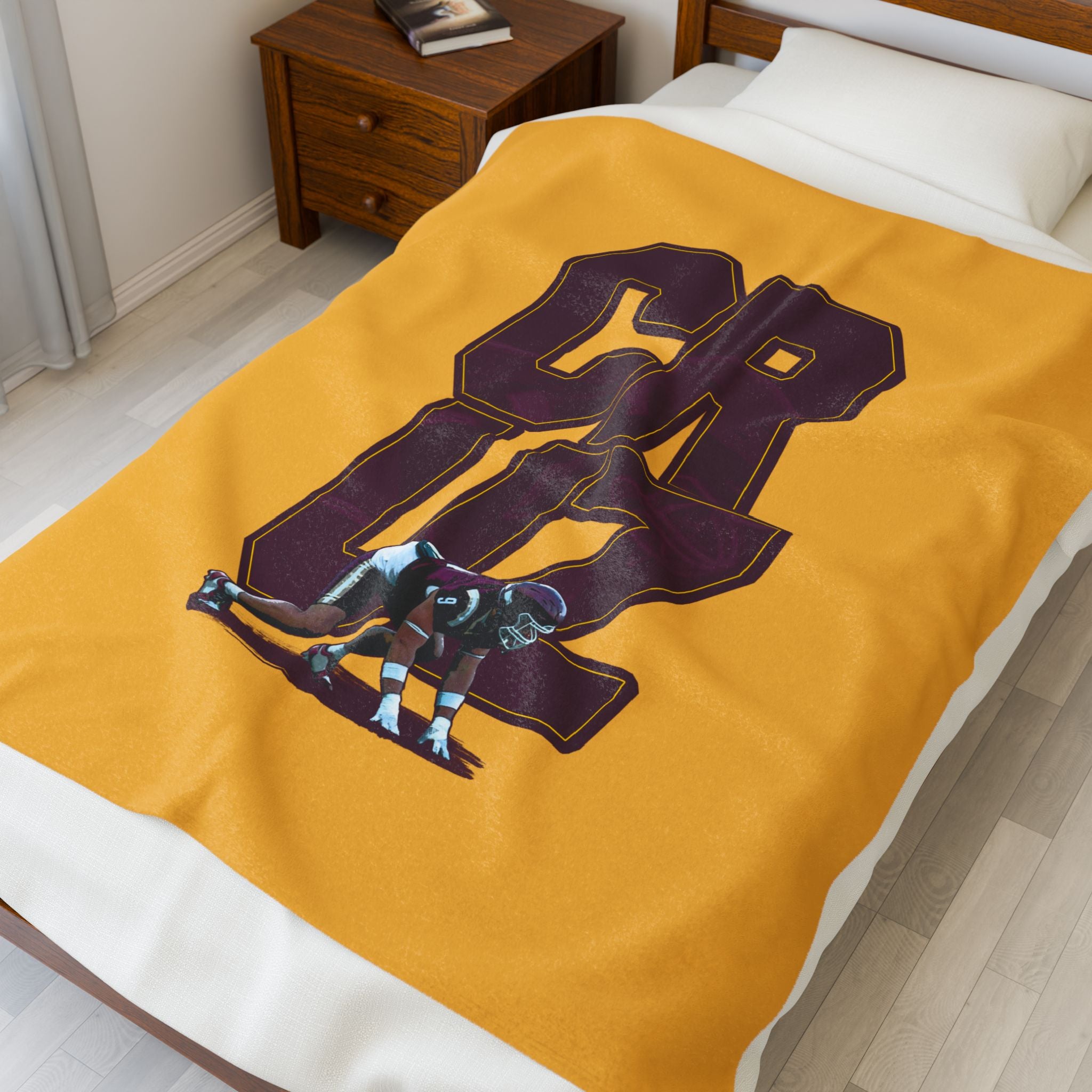 Daniel Cruz III Velveteen Plush Blanket