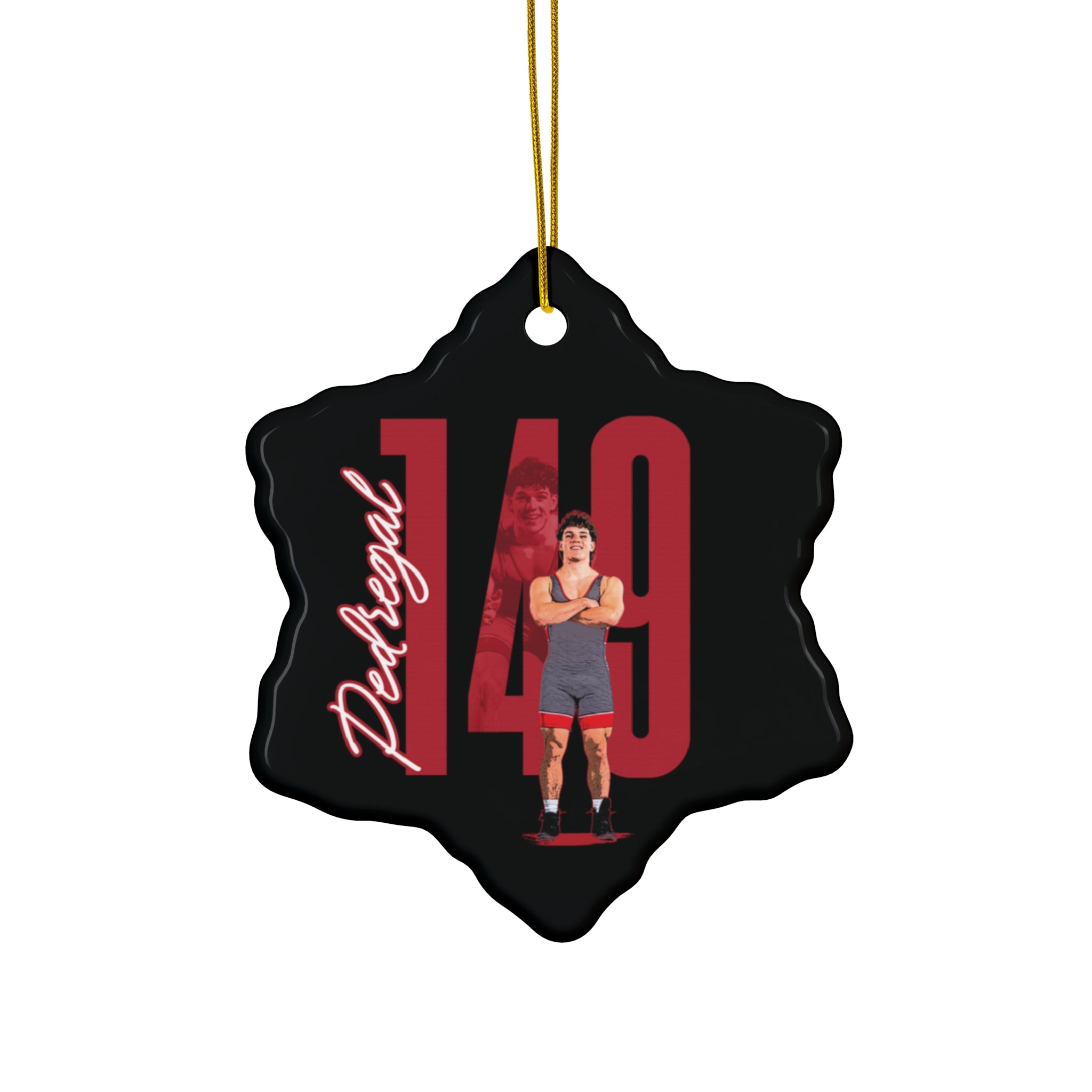 Leo Pedregal Ceramic Ornament