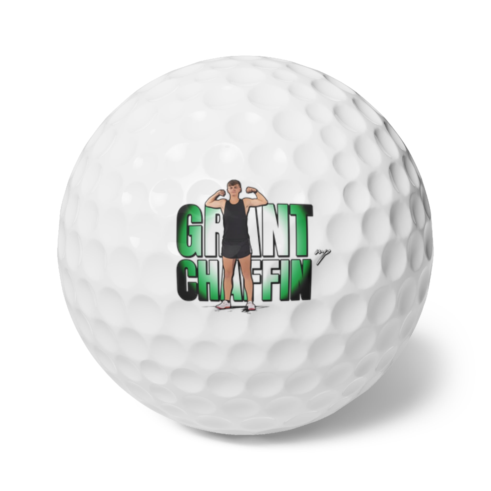 Grant Chaffin Golf Balls, 6pc