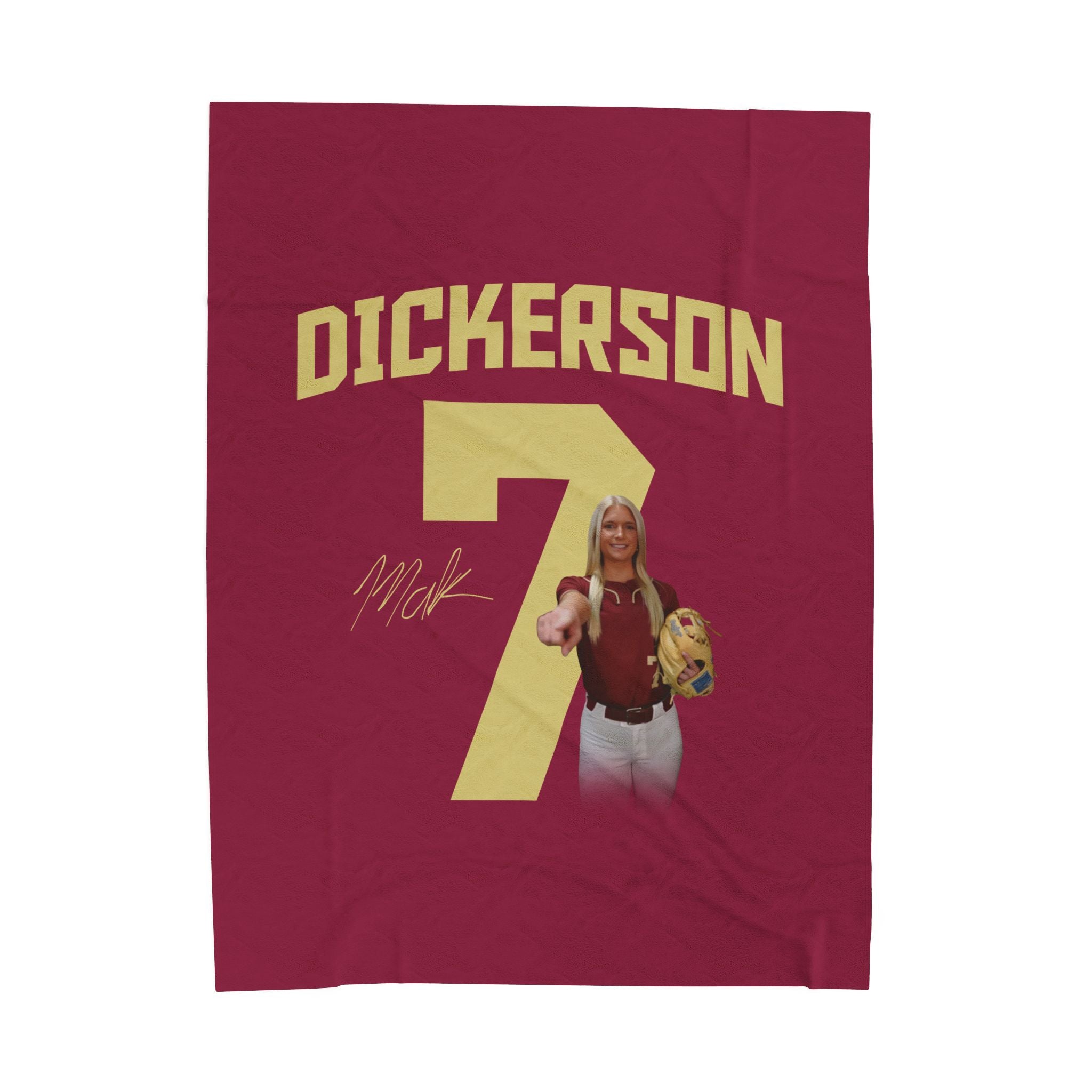 Makynlee Dickerson Velveteen Plush Blanket