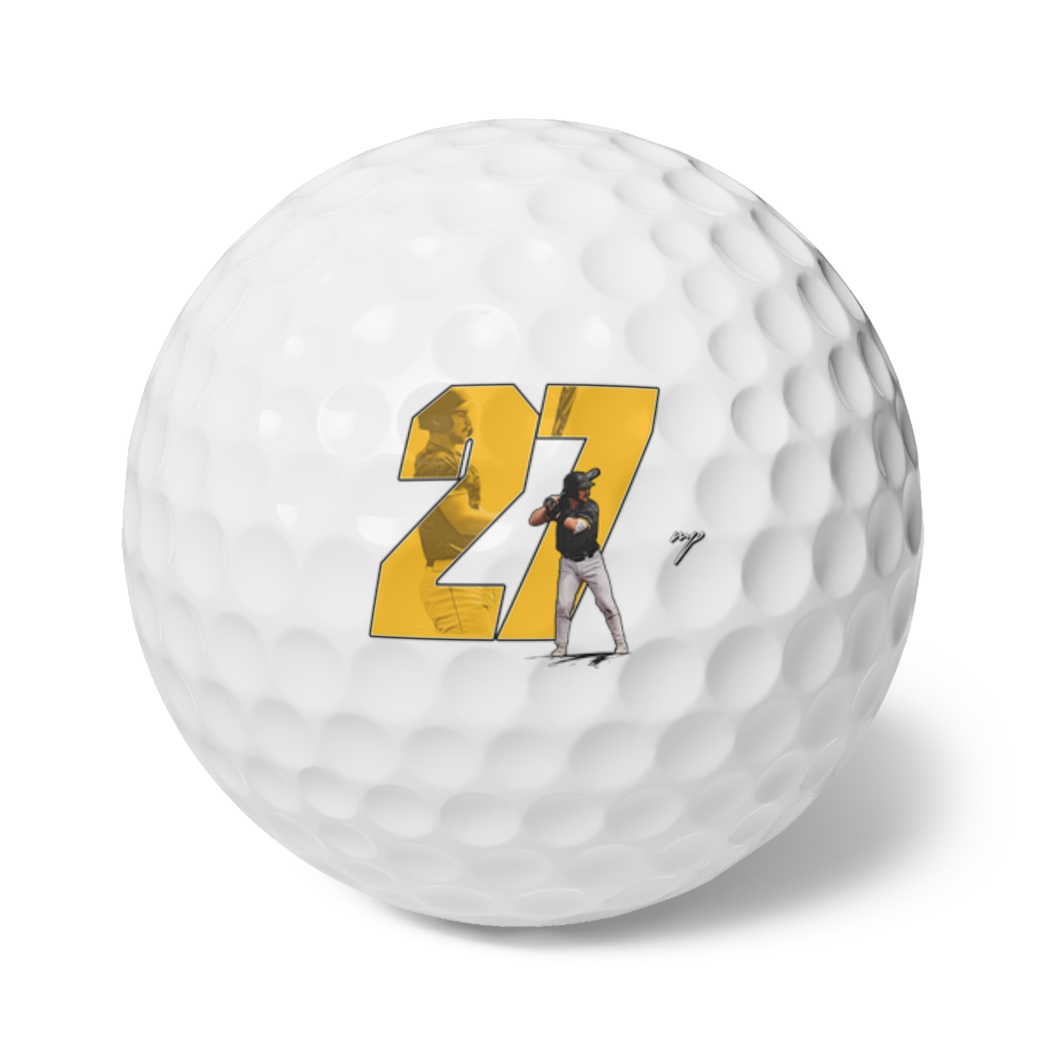 Jake Paulick Golf Balls, 6pc