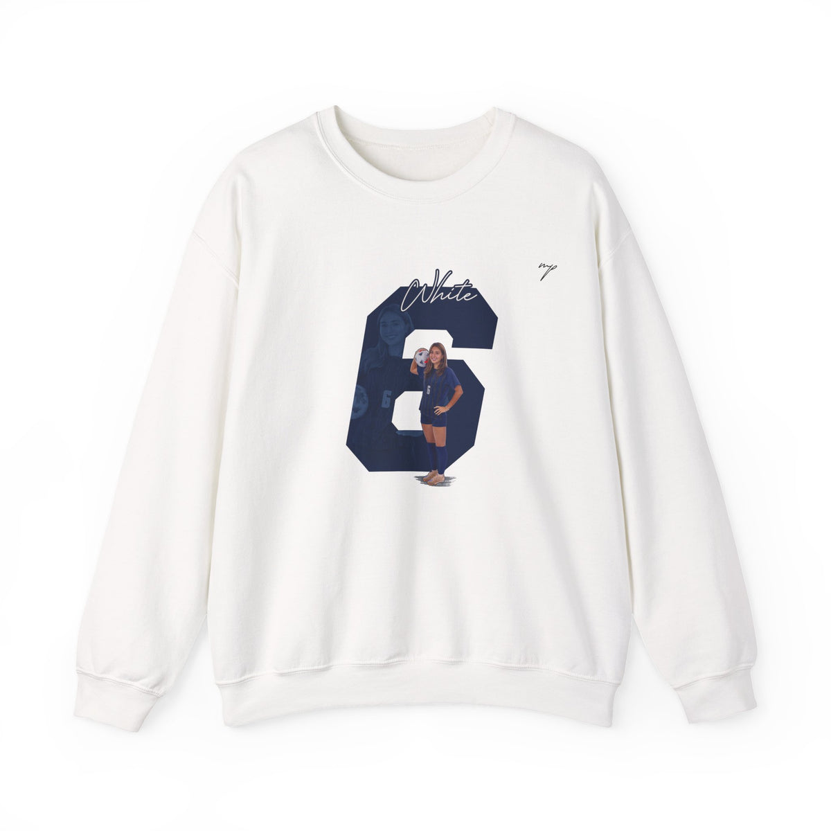 Siena White Crewneck