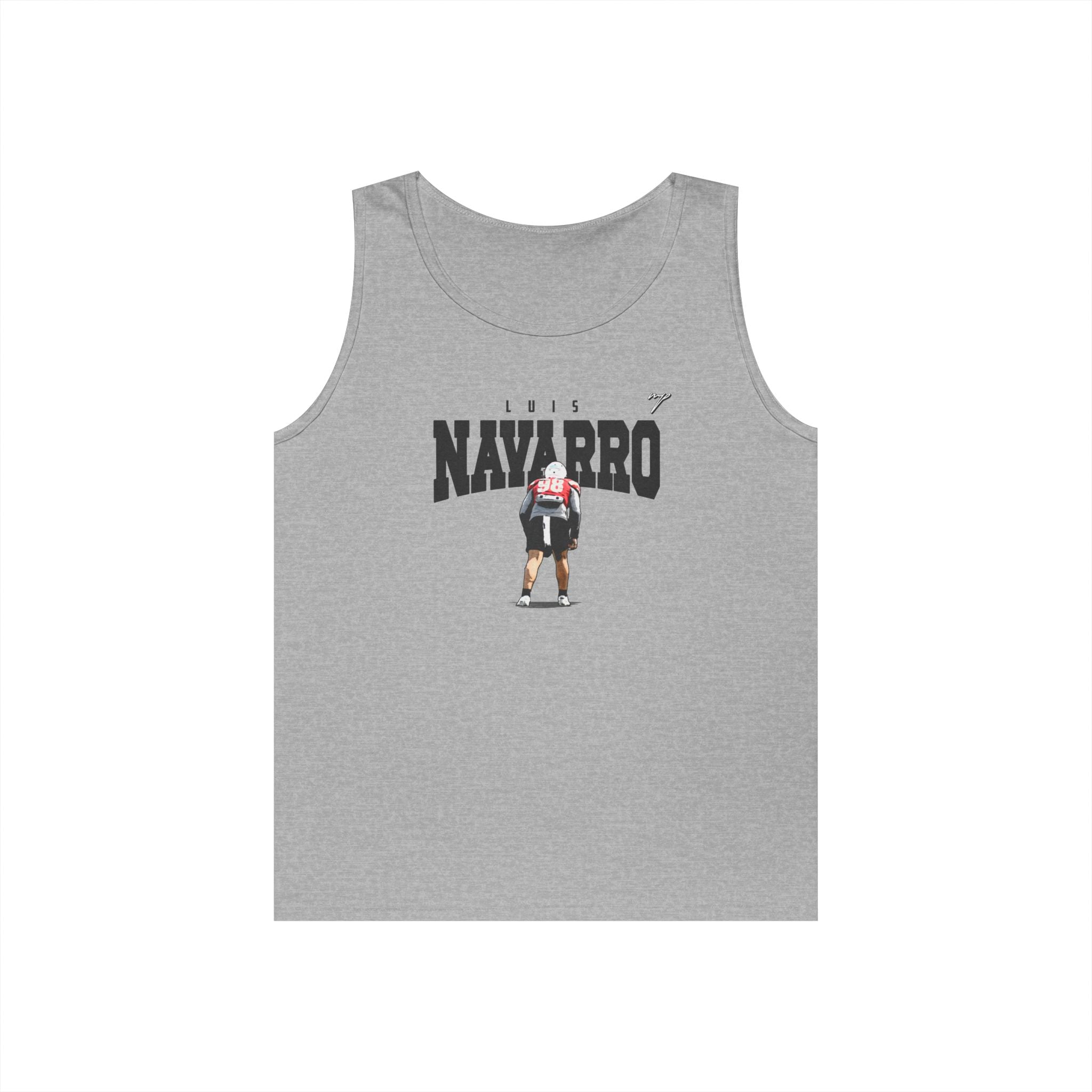 Luis Navarro Unisex Cotton Tank Top