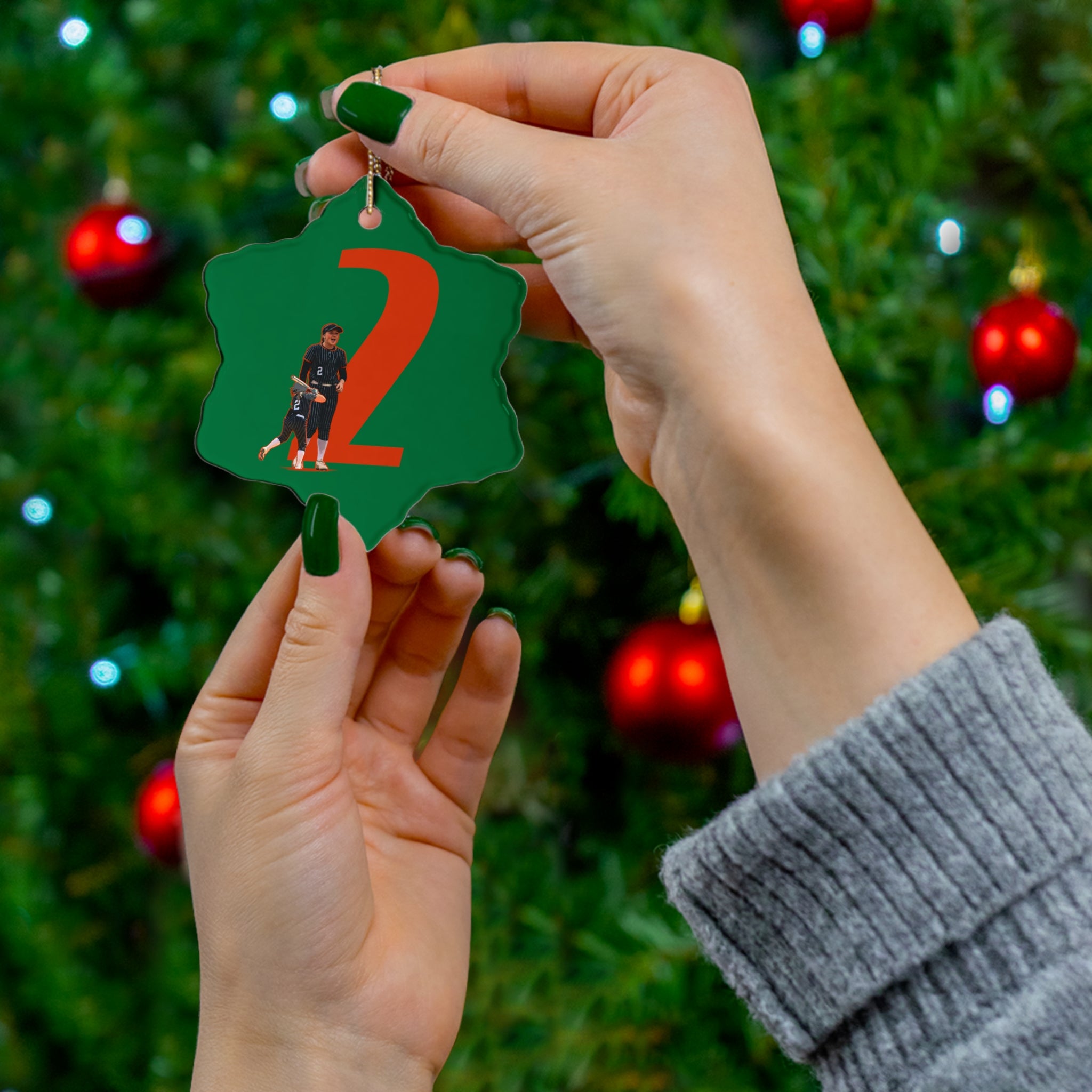 Jaycee Phillips Ceramic Ornament