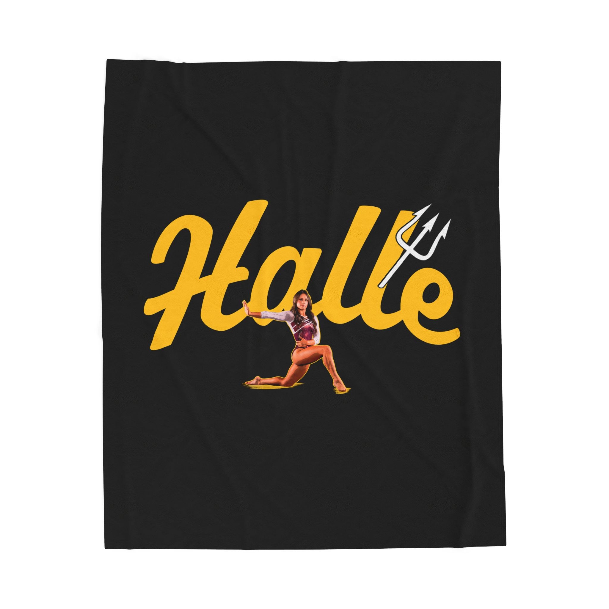 Halle Gregoire Velveteen Plush Blanket