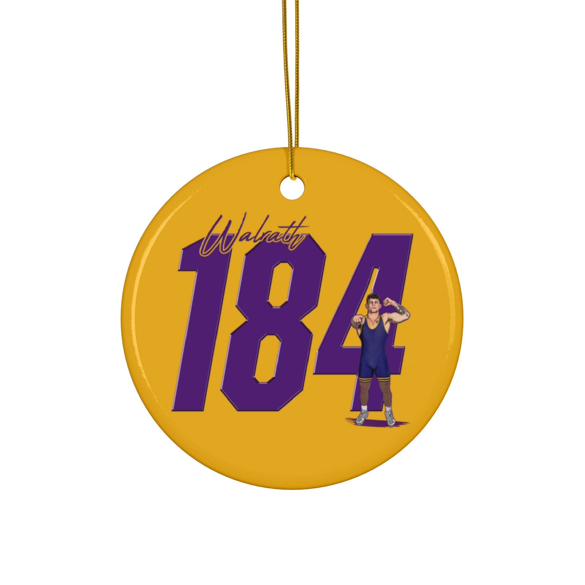 CJ Walrath Ceramic Ornament