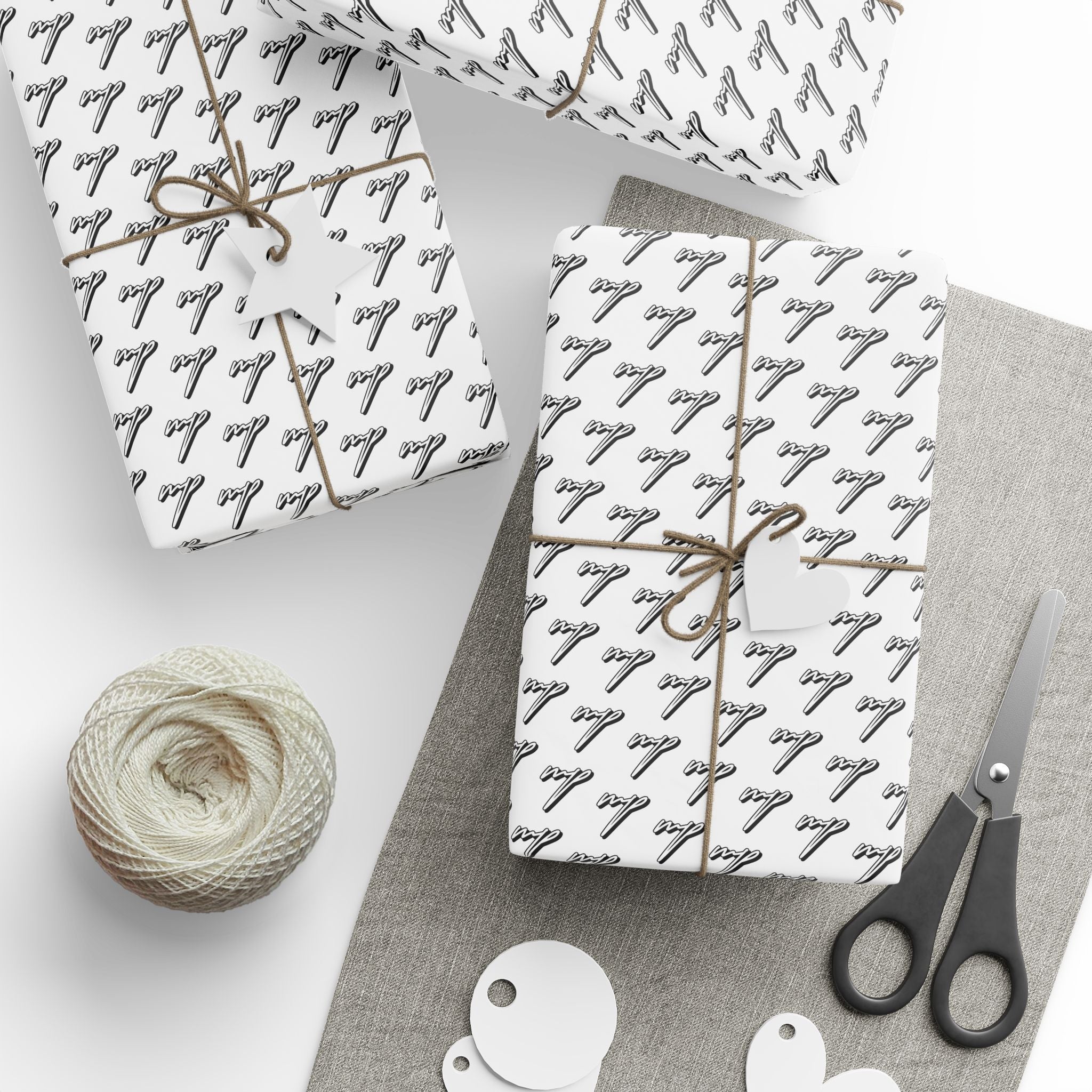 MyPlayer Branded Wrapping Paper (White)