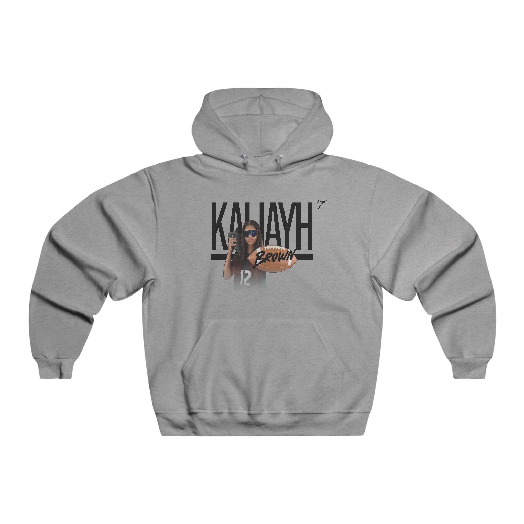 Kaliayh Brown Vintage Hoodie
