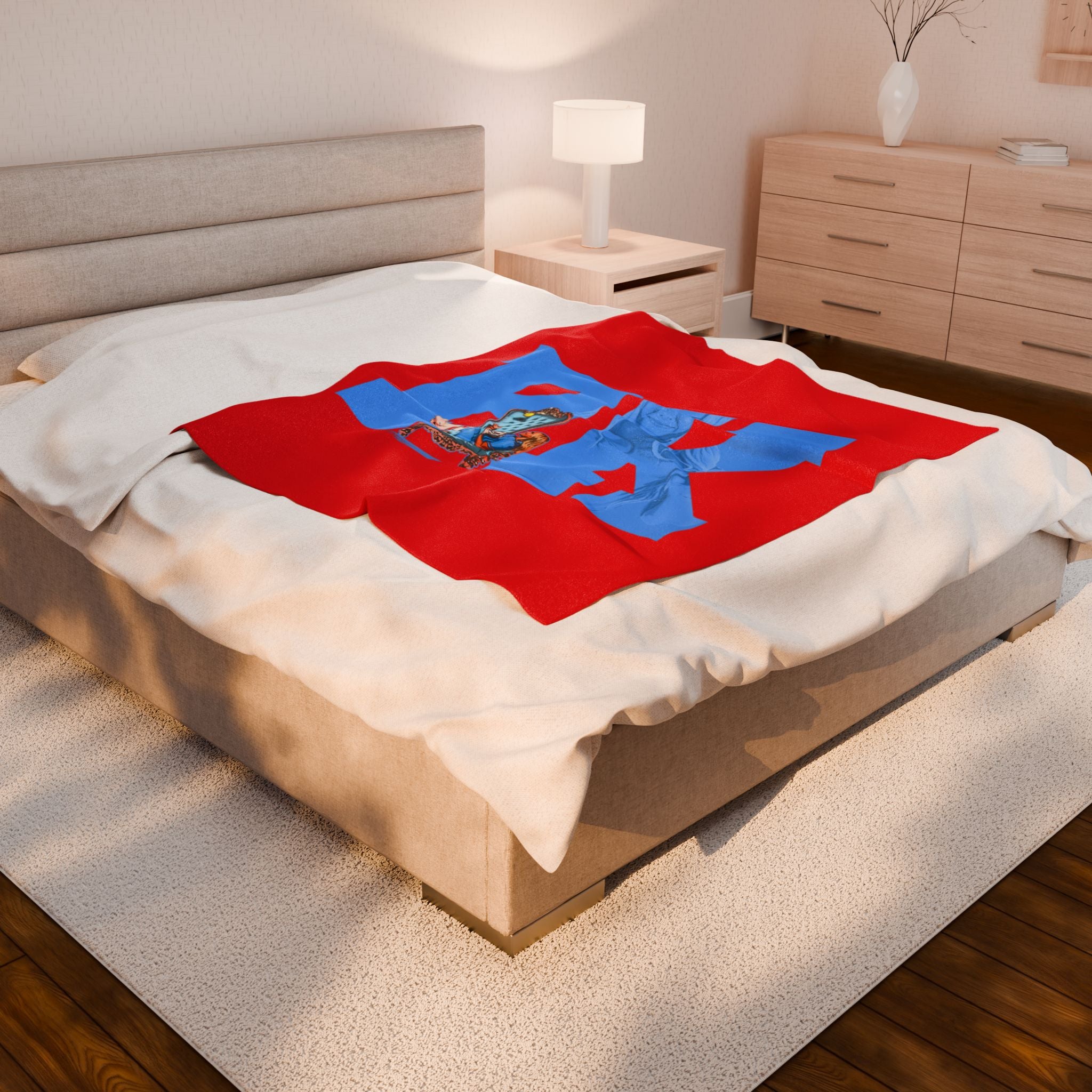 Payton Kennedy Velveteen Plush Blanket