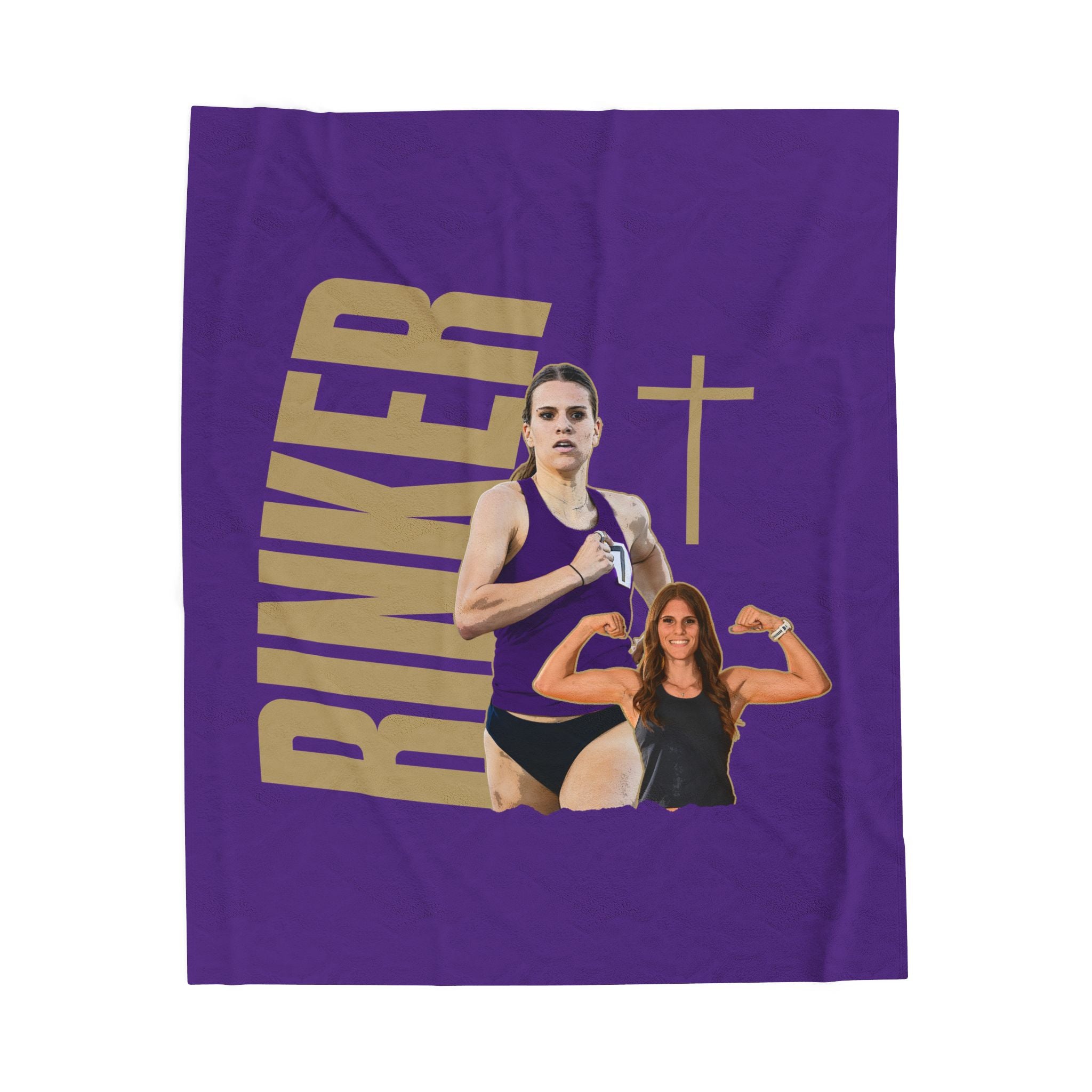 Eva Rinker Velveteen Plush Blanket