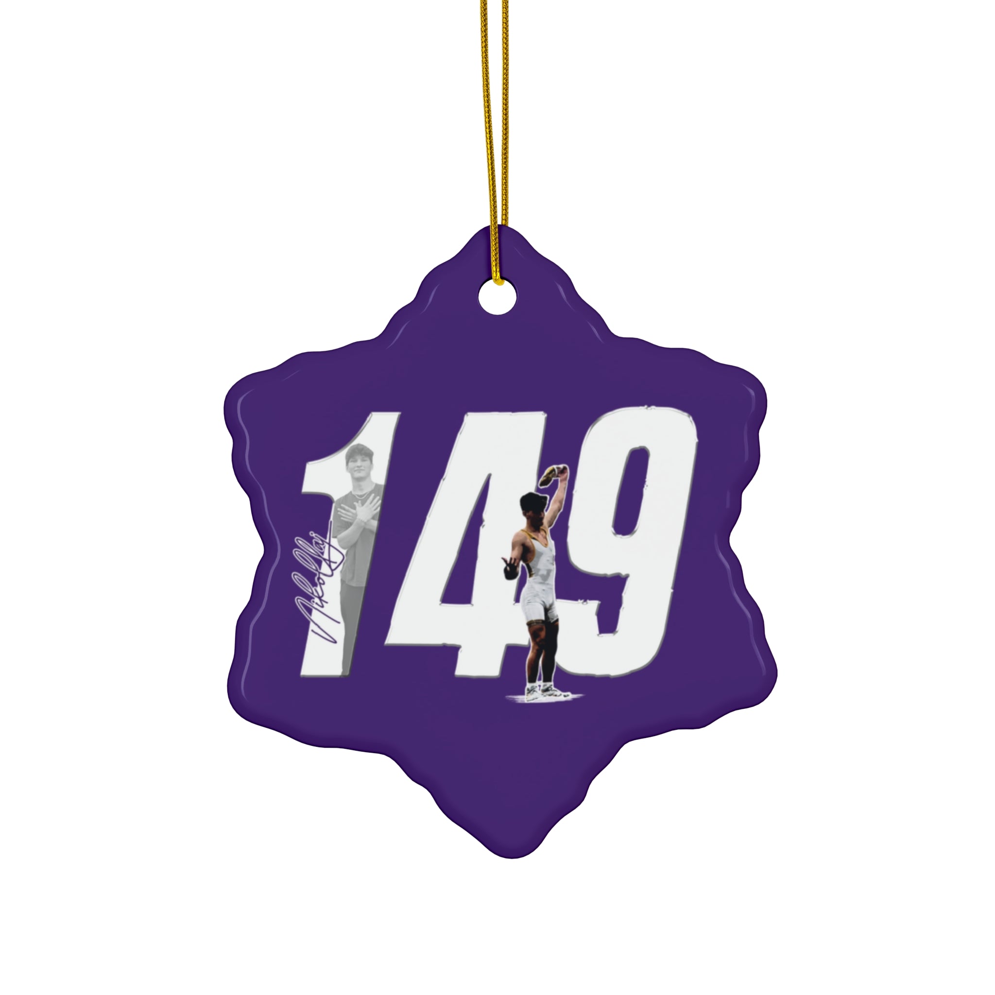 Leon Nikollaj Ceramic Ornament