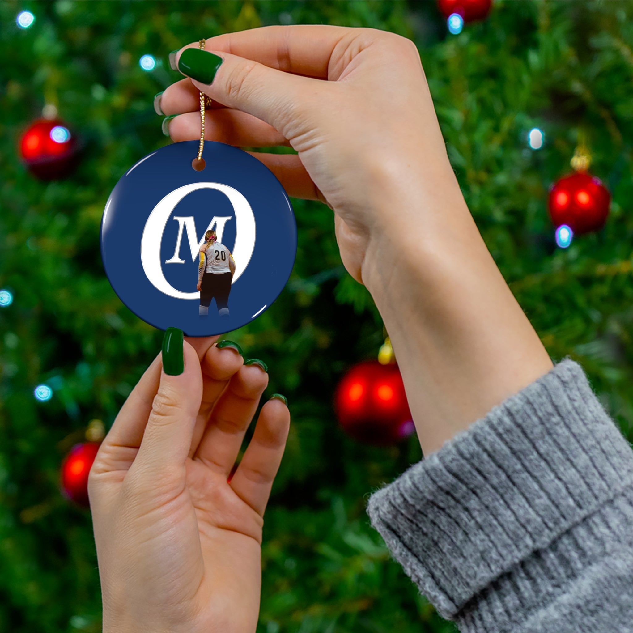 Olivia McCollum Ceramic Ornament