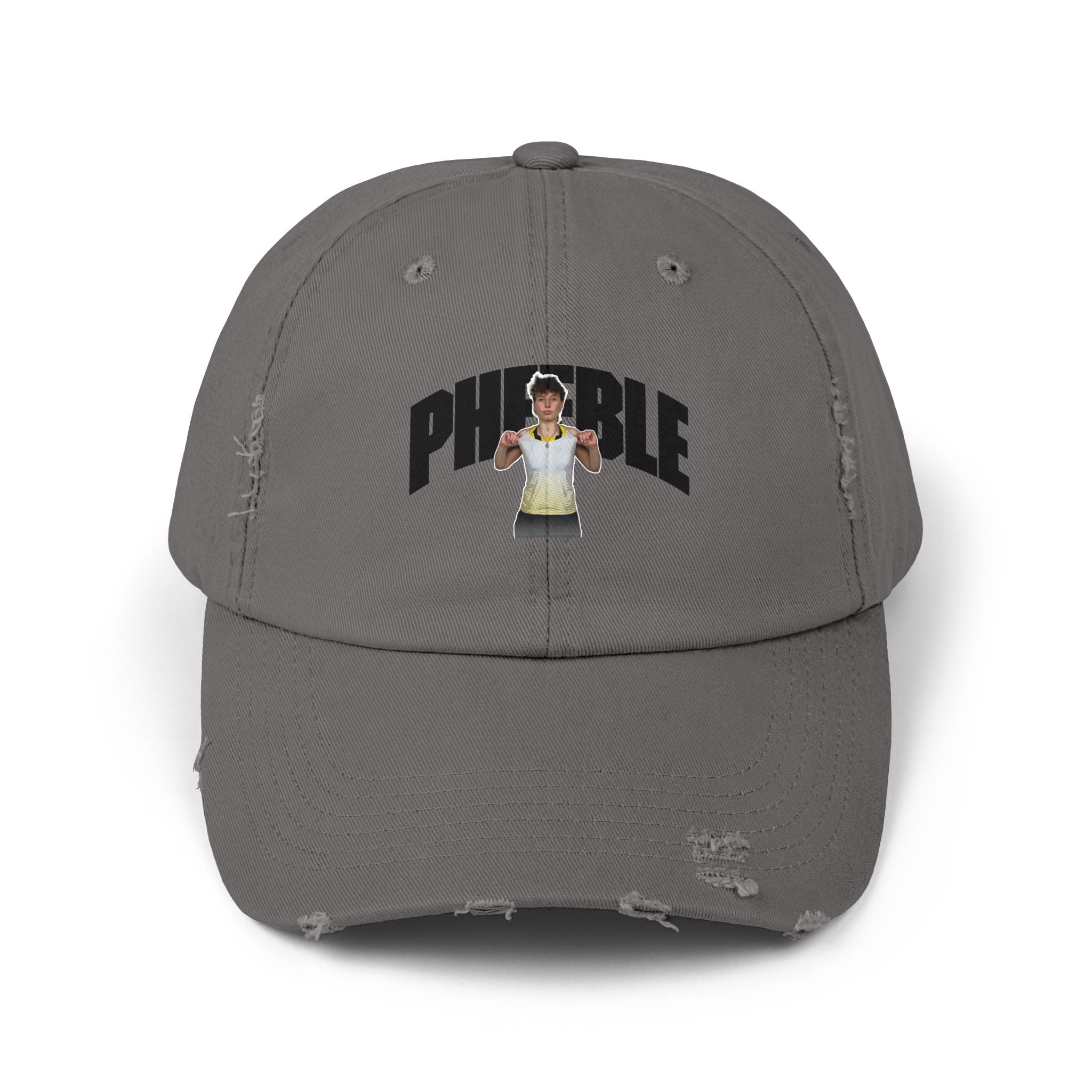 Phoebe Brothers Distressed Dad Cap