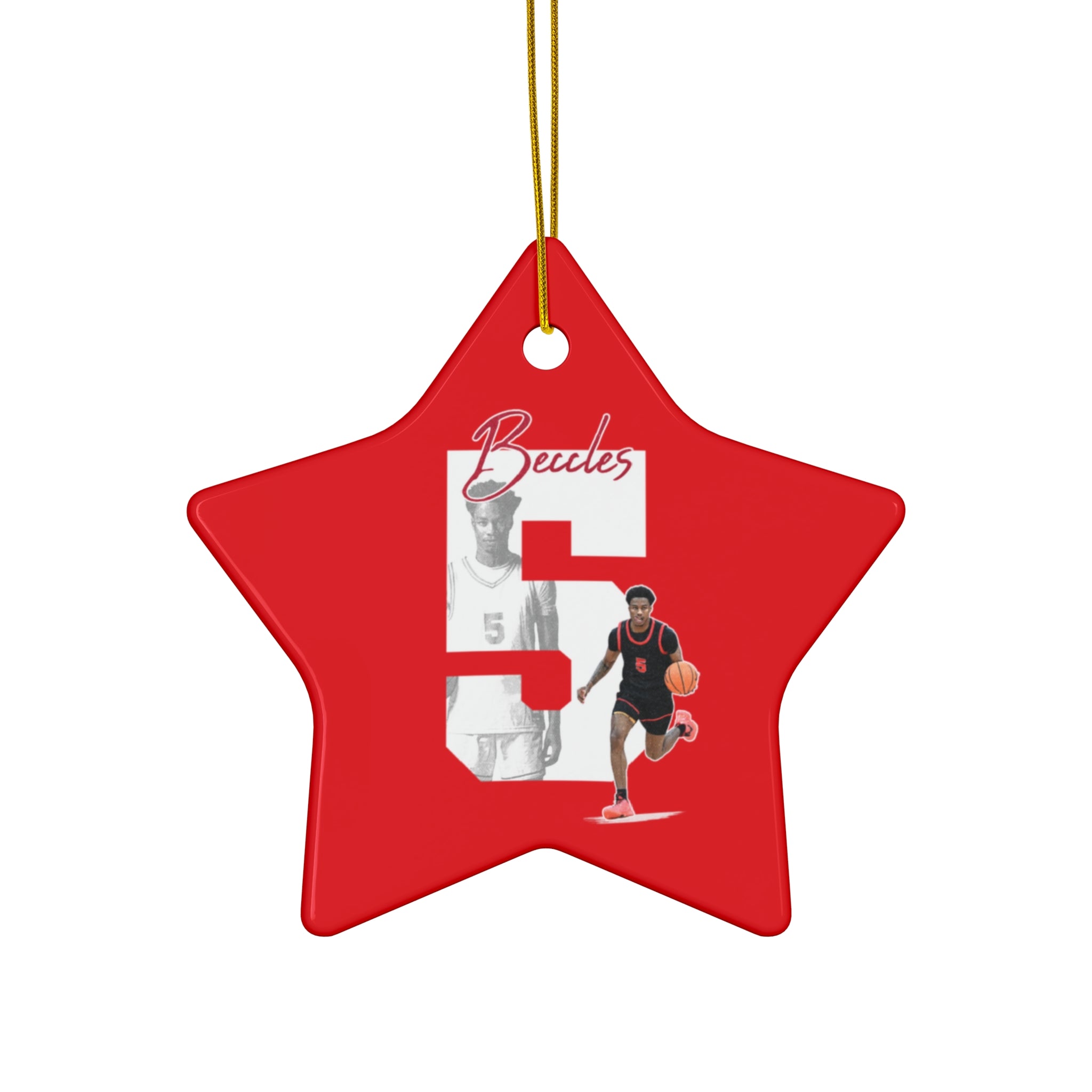 Jacob Beccles Ceramic Ornament