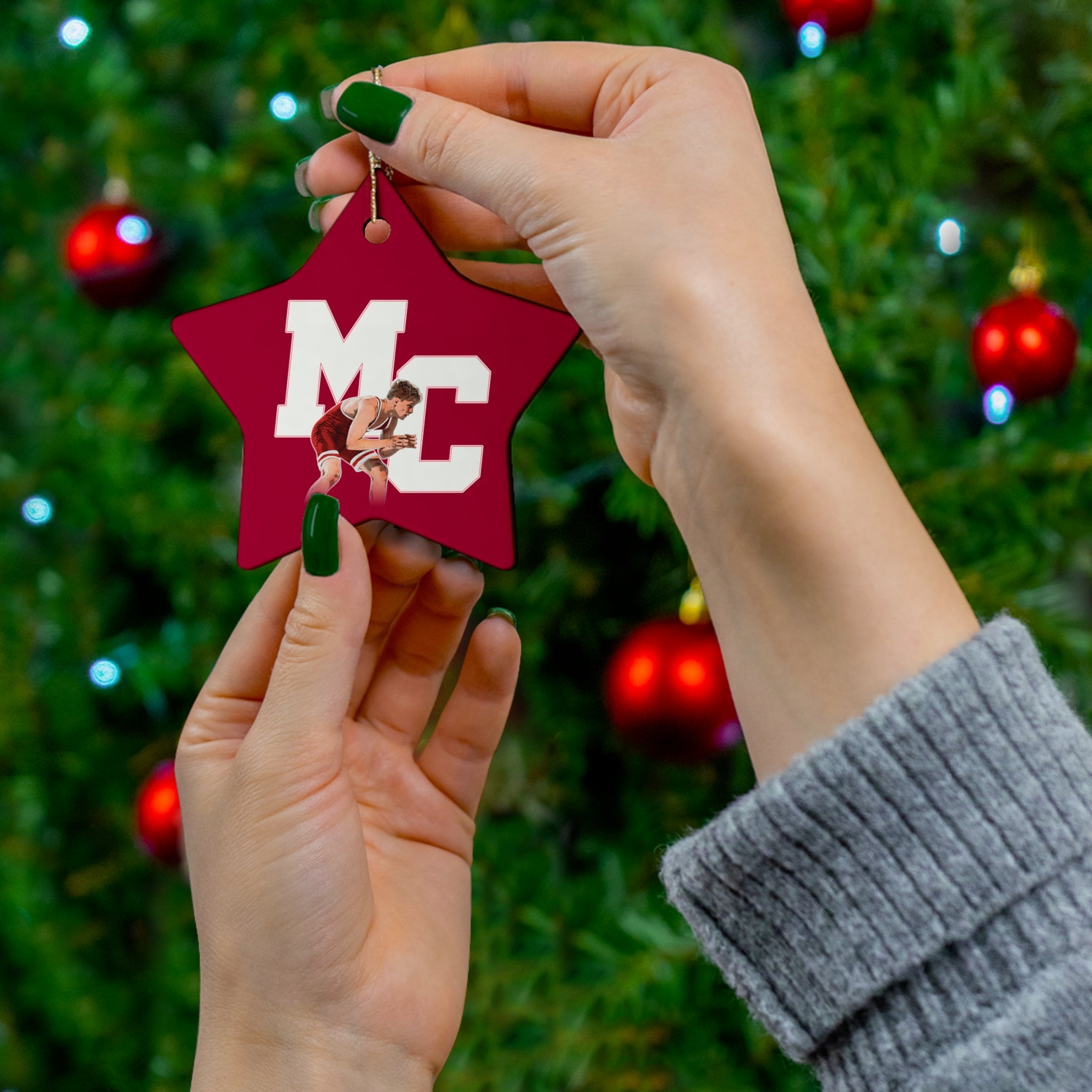 Mac Crosson Ceramic Ornament