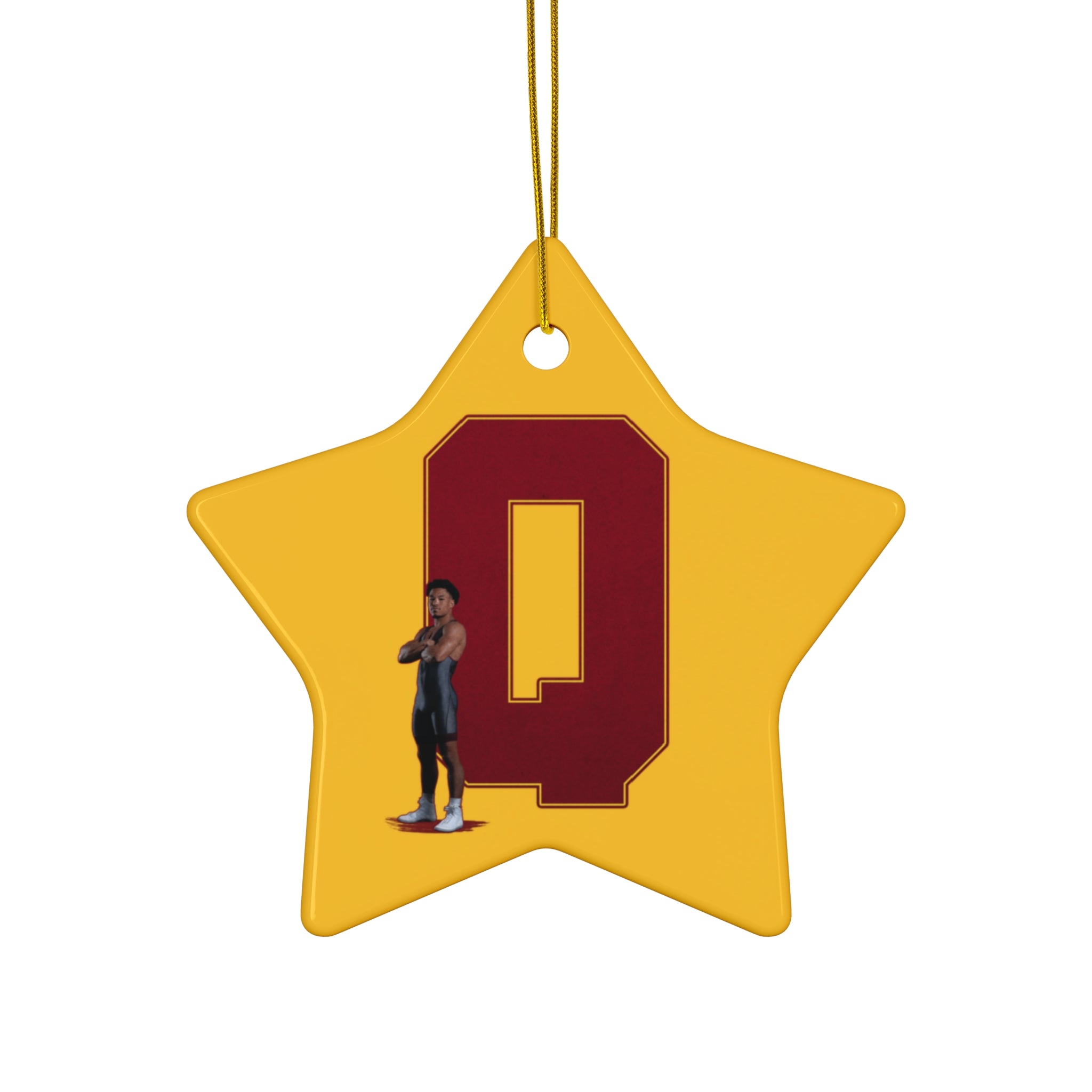 Quincy Hulverson Ceramic Ornament